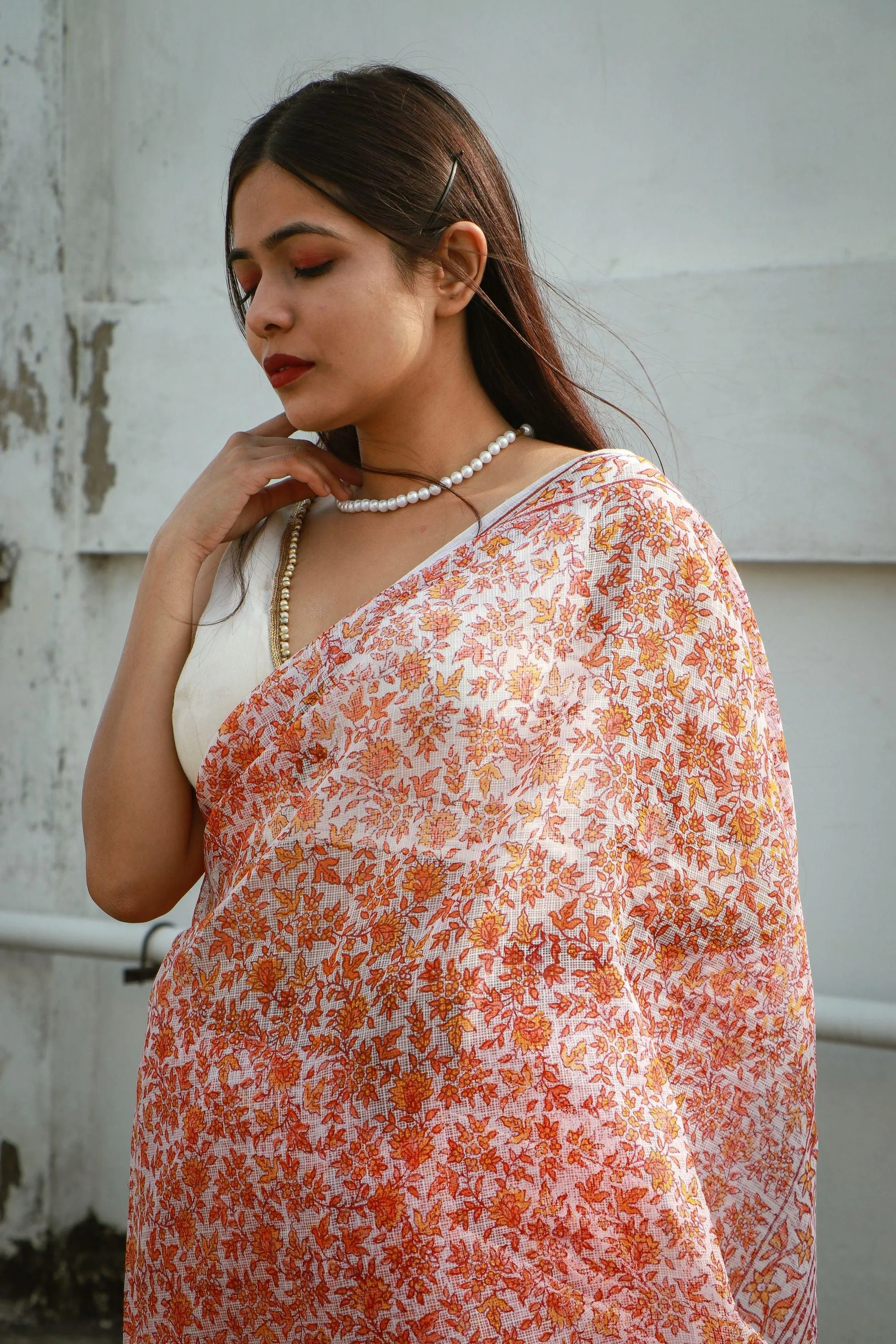 Evergreen printed Kota saree - Bagh- Paisley