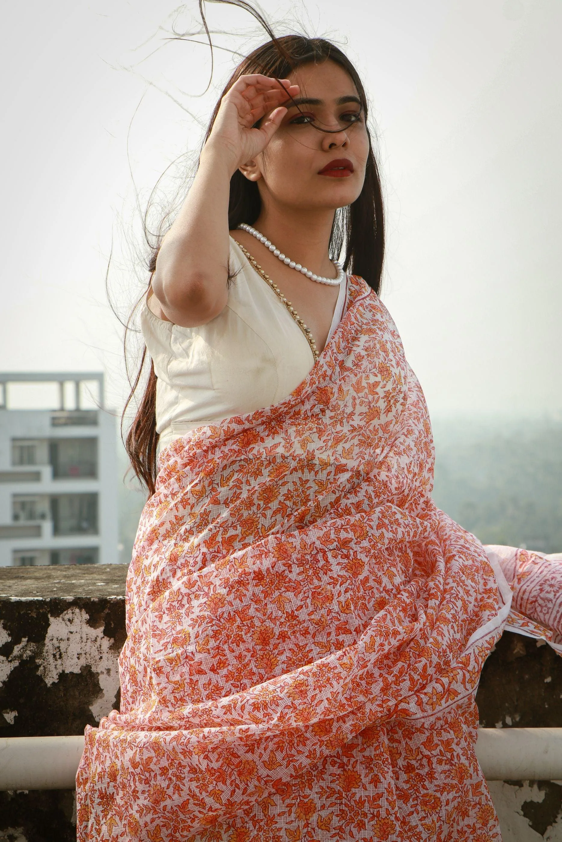 Evergreen printed Kota saree - Bagh- Paisley