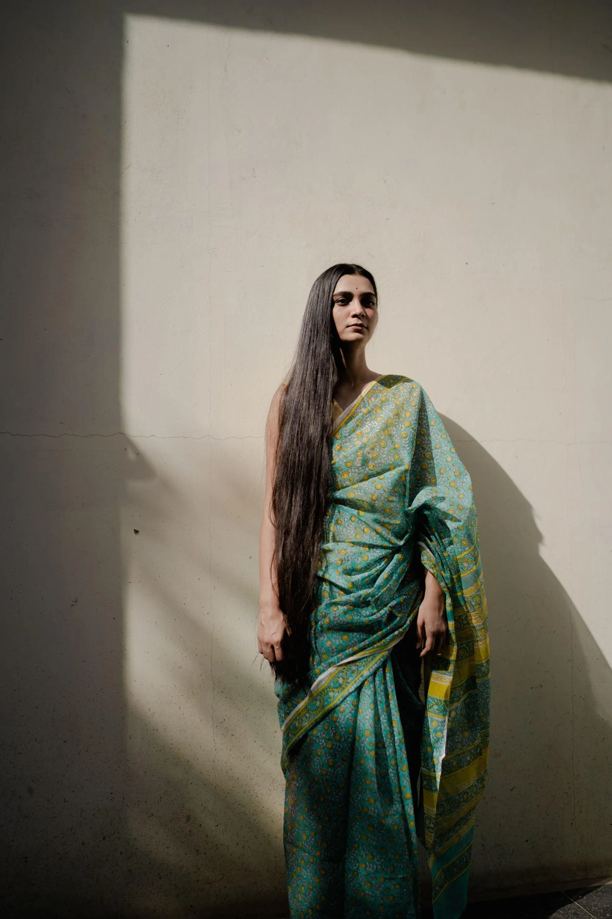 Evergreen printed Kota saree - Bagh- Rajnigandha
