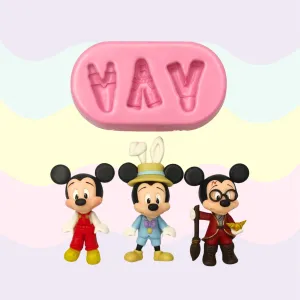 Fashion mouse silicone mold