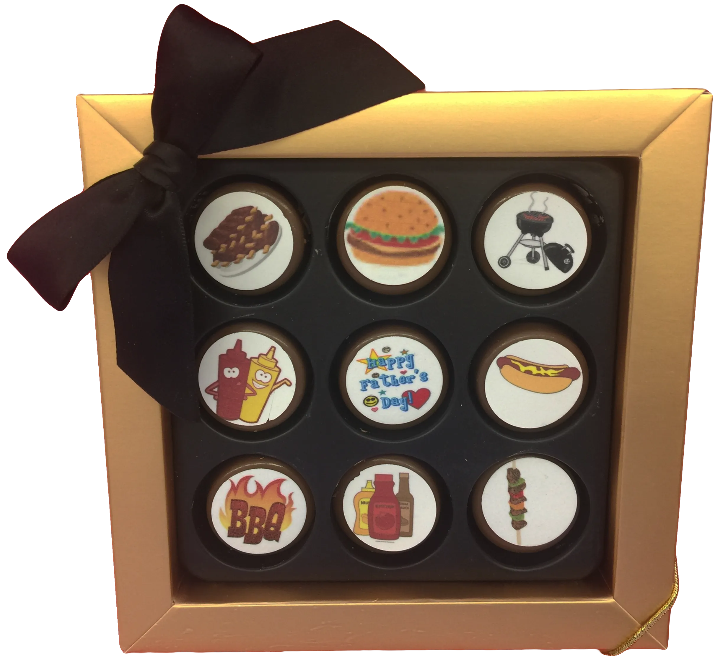 Father's Day BBQ Mini Chocolate Covered Oreos