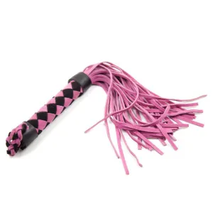 Flogger - Leather 15.5" - Pink