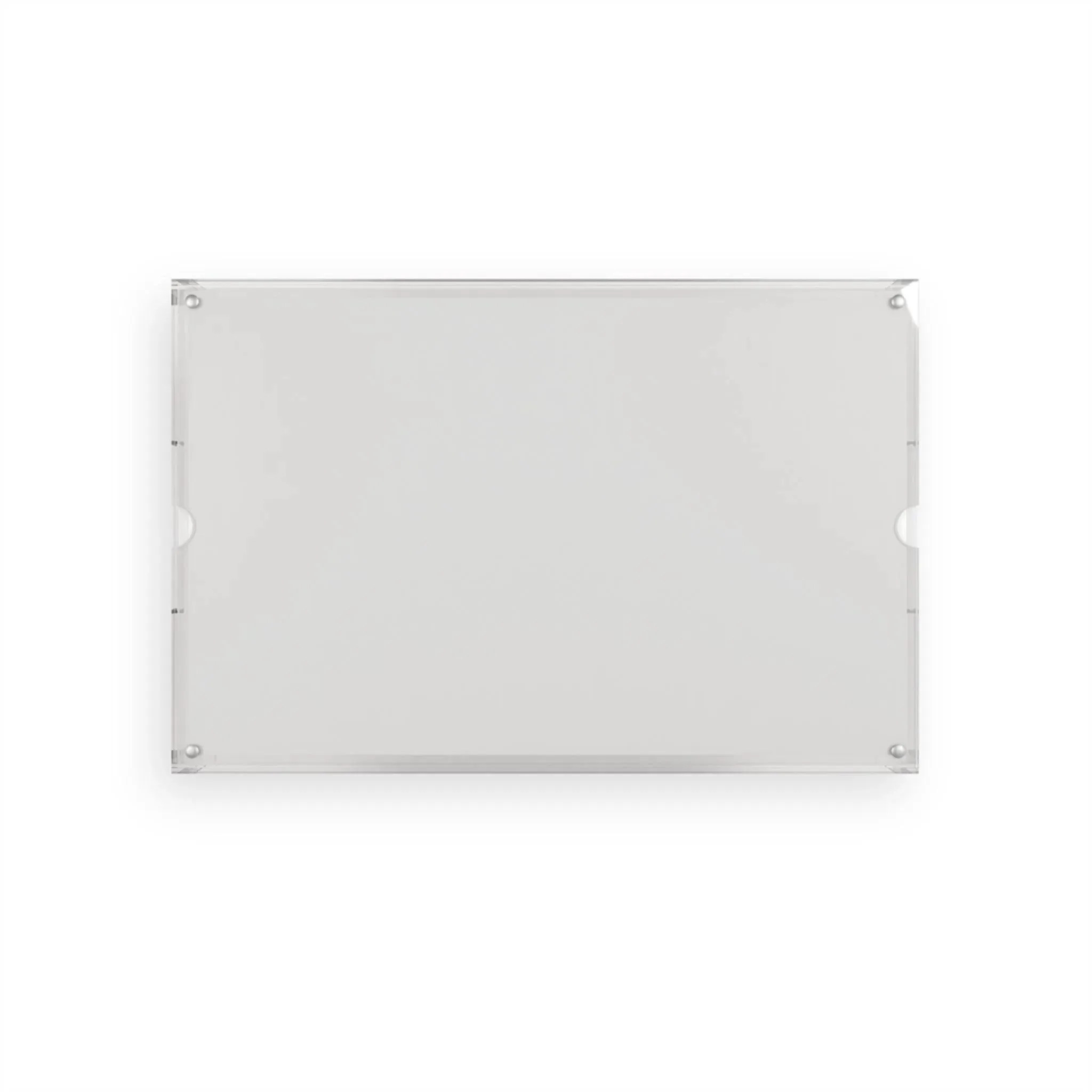 Flower Power Yellow Acrylic Serving Tray