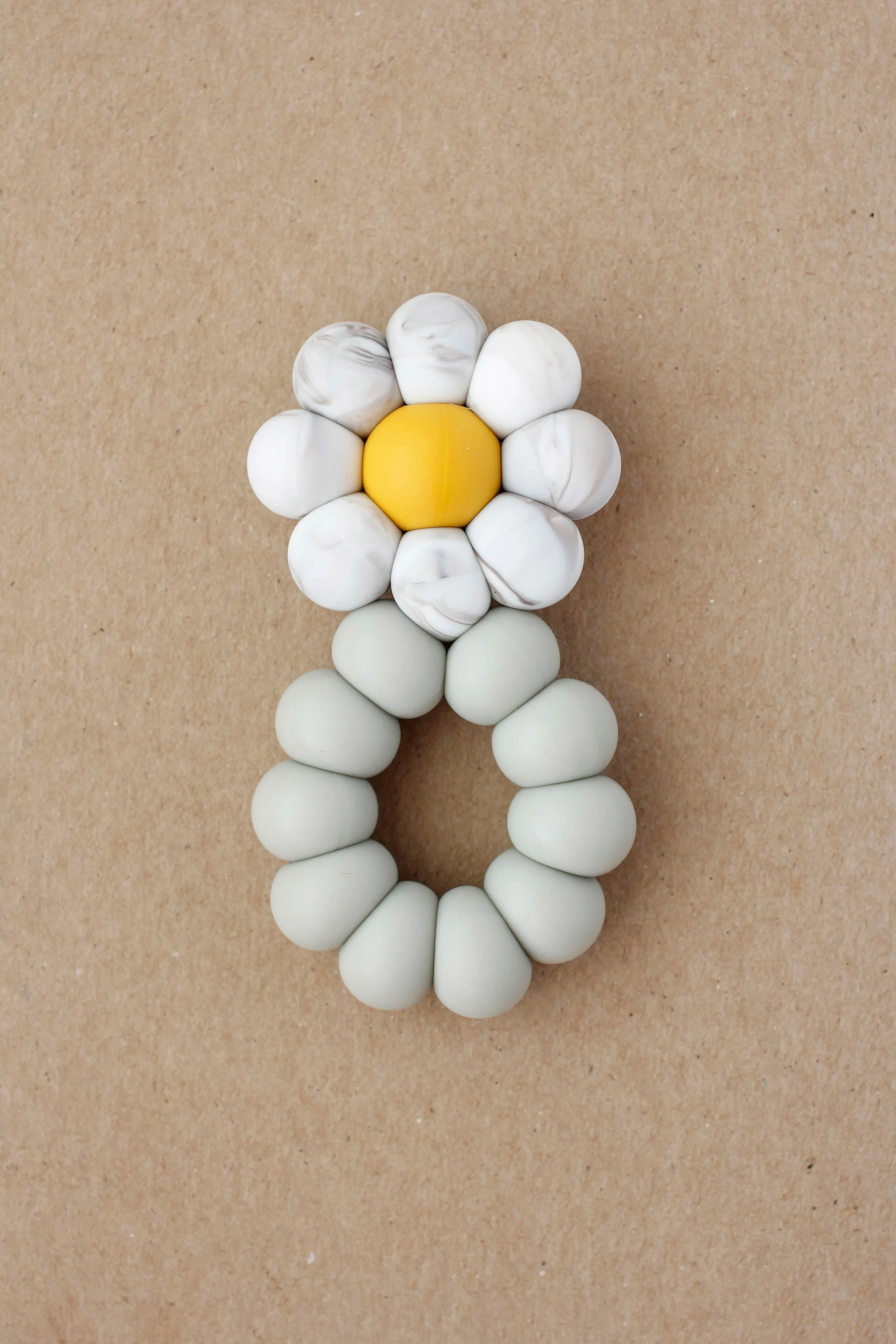 Freezer Teether - Chamomile | Marble
