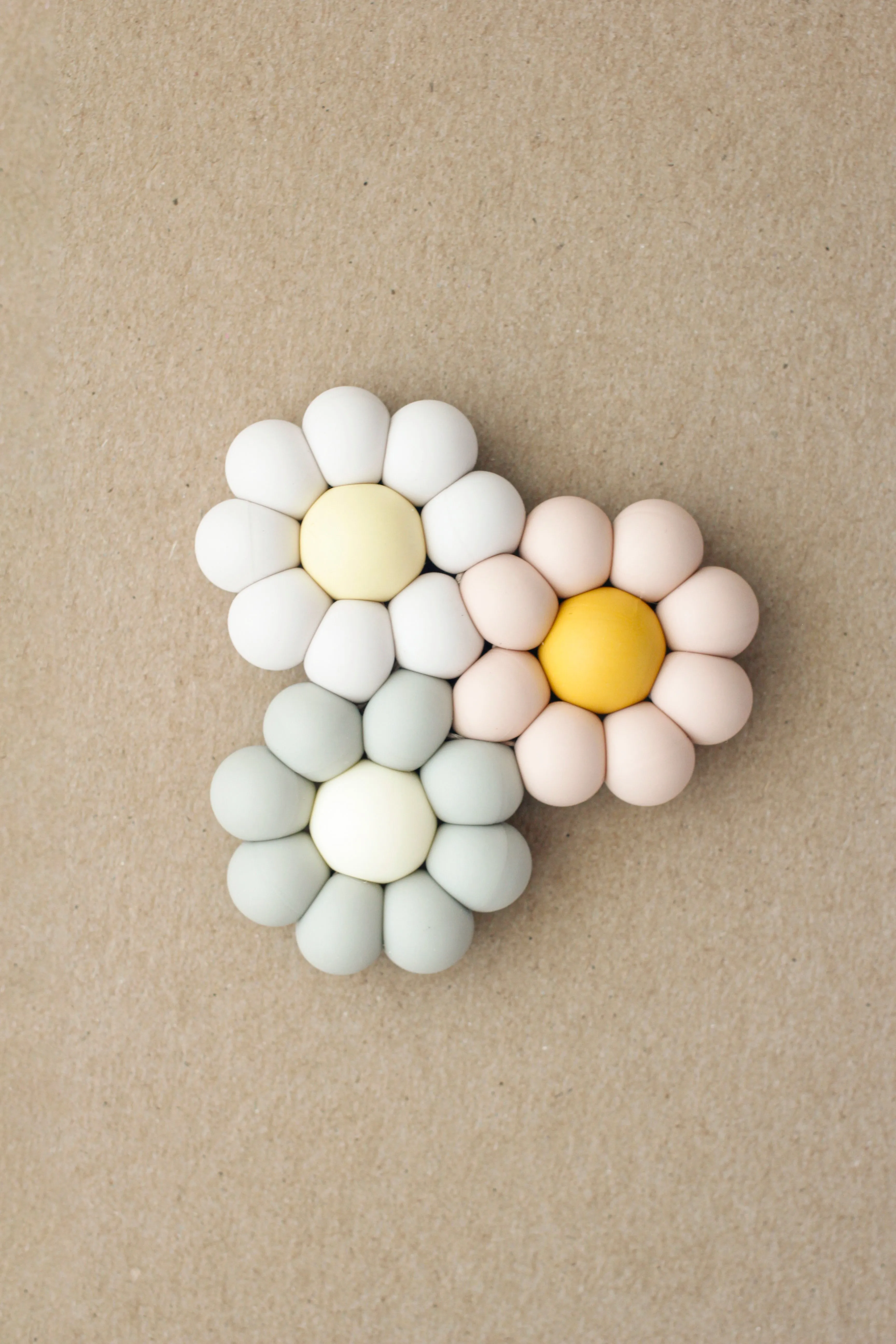 Freezer Teether - Daisy |  Ivory