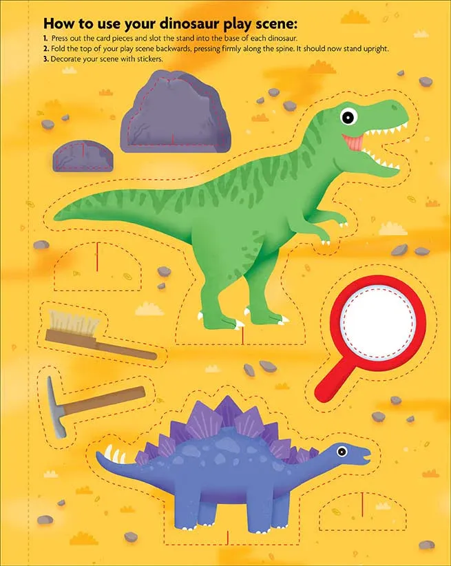 Fun Facts | Sticker Activity Book | Dinosaur