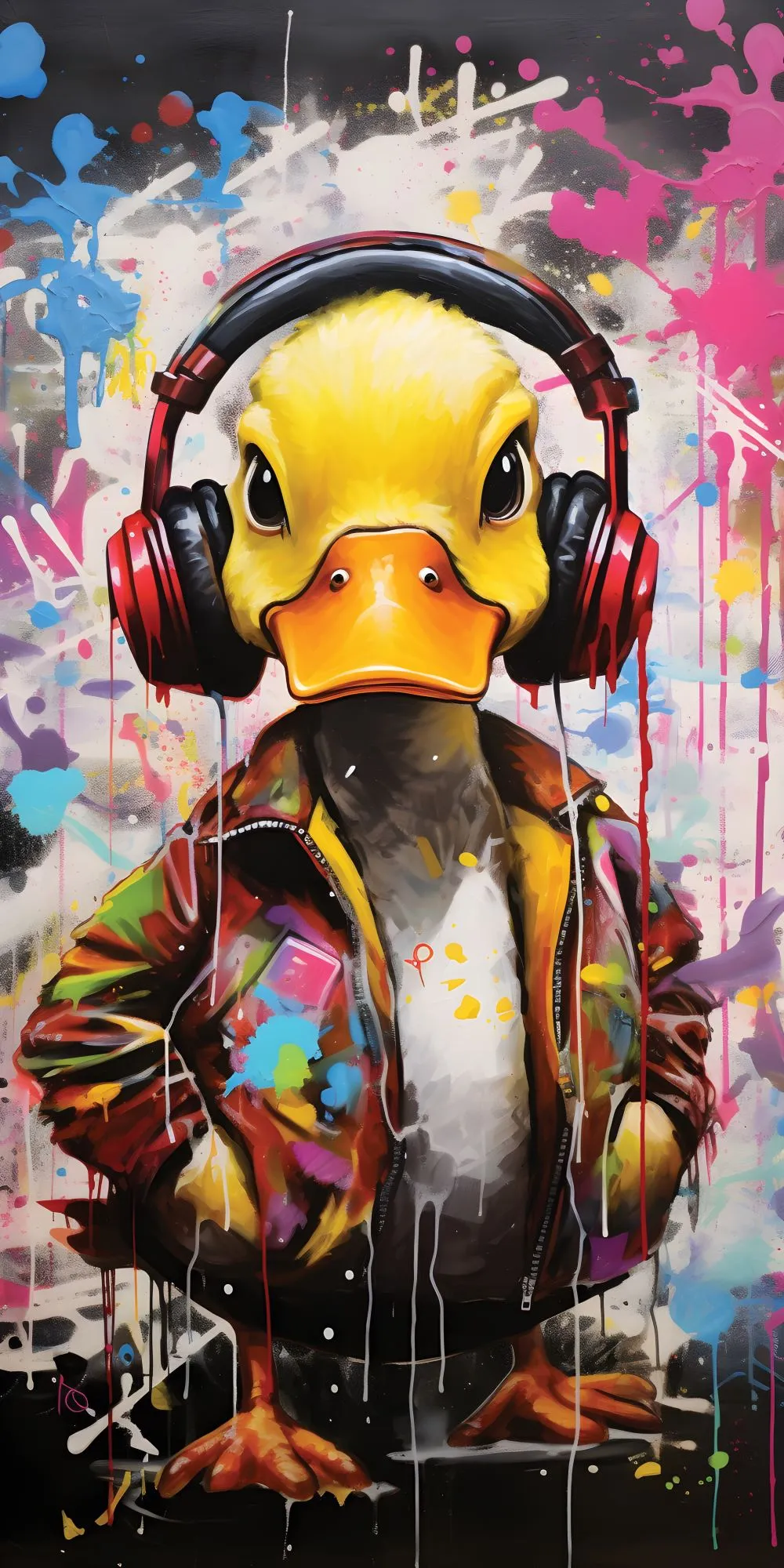 Funky Ducks Acrylic Wall Panels Home Decor Wall Panels 2440mmm x 1220mm