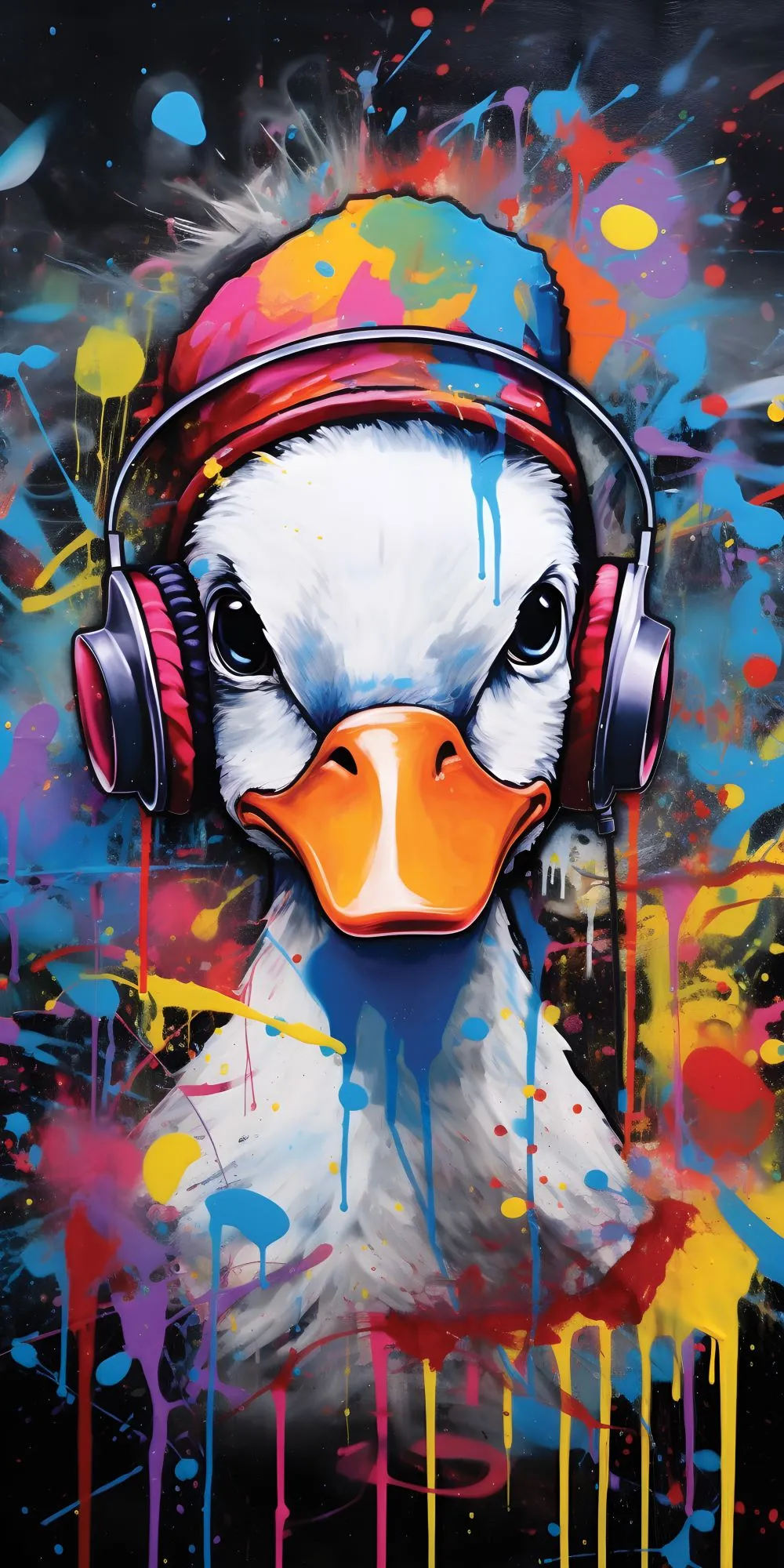 Funky Ducks Acrylic Wall Panels Home Decor Wall Panels 2440mmm x 1220mm