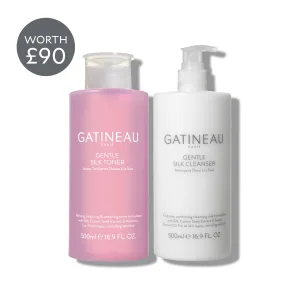 Gentle Silk Cleanser and Toner Duo