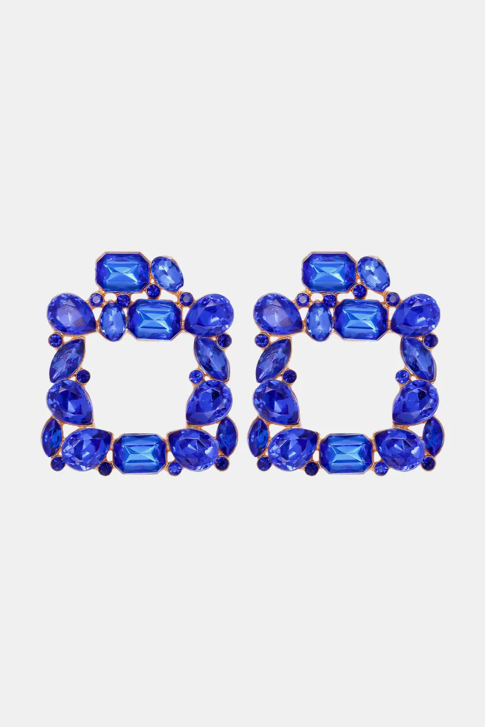 Geometrical Shape Zinc Alloy Dangle Earrings