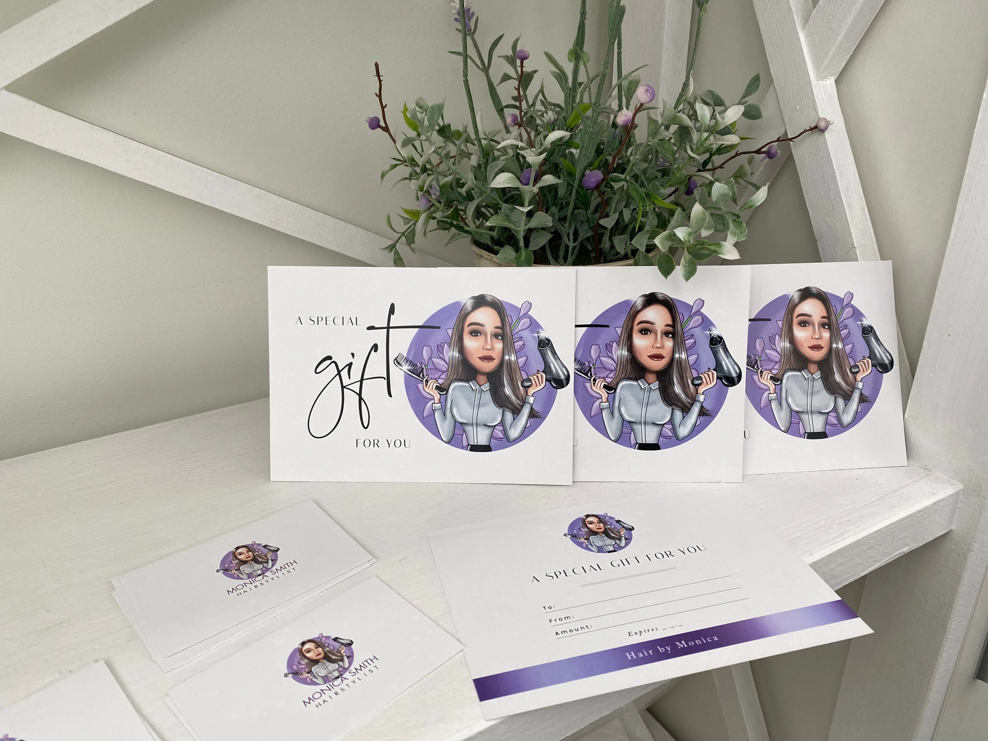 Gift Card Design (can be ONLY purchased with a portrait logo listing)