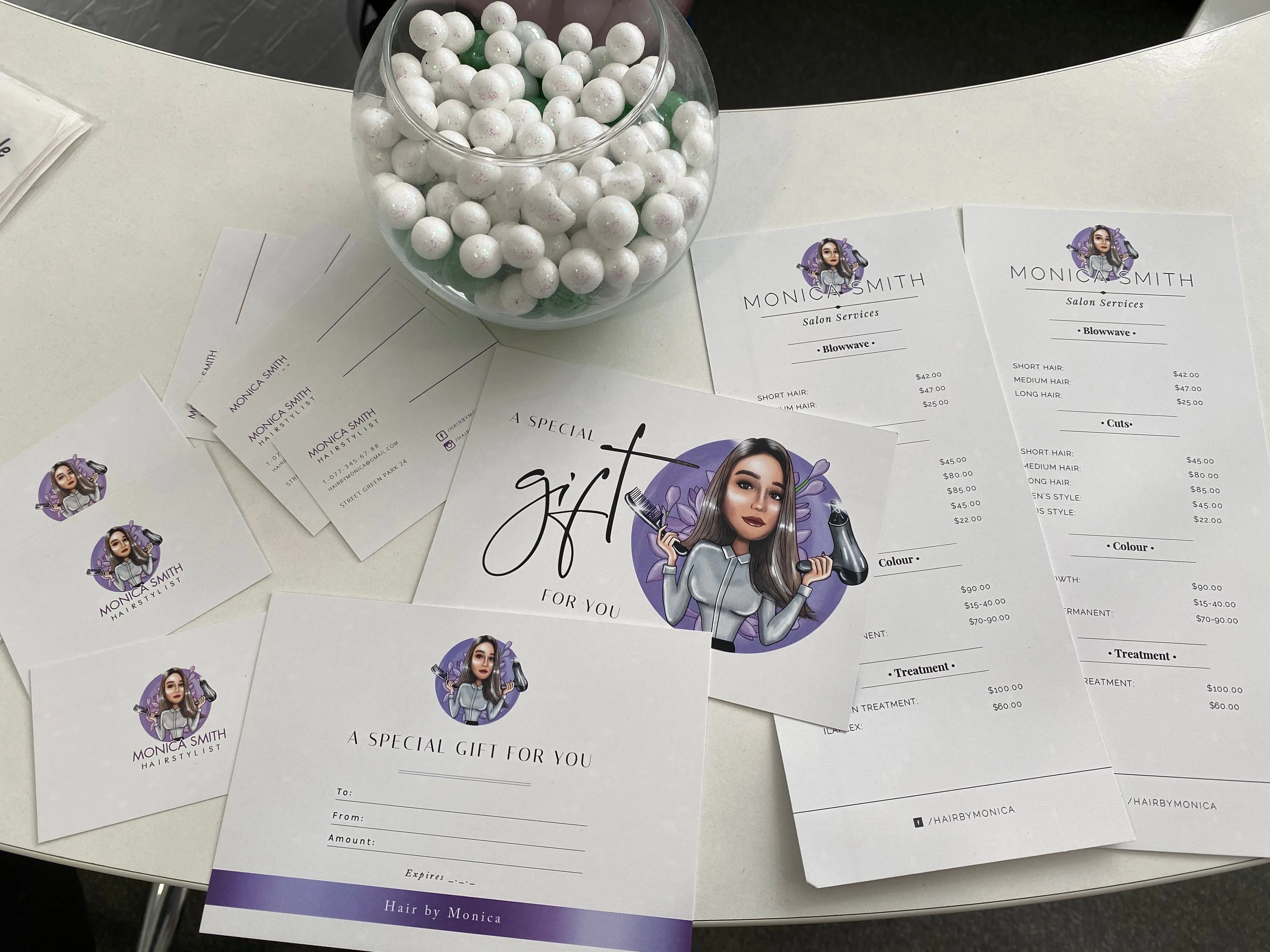 Gift Card Design (can be ONLY purchased with a portrait logo listing)