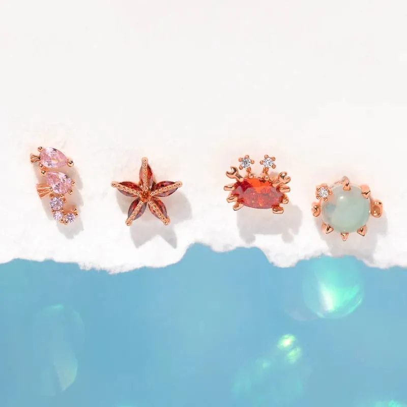 Girls Crew Under the Sea Earring Stud Set