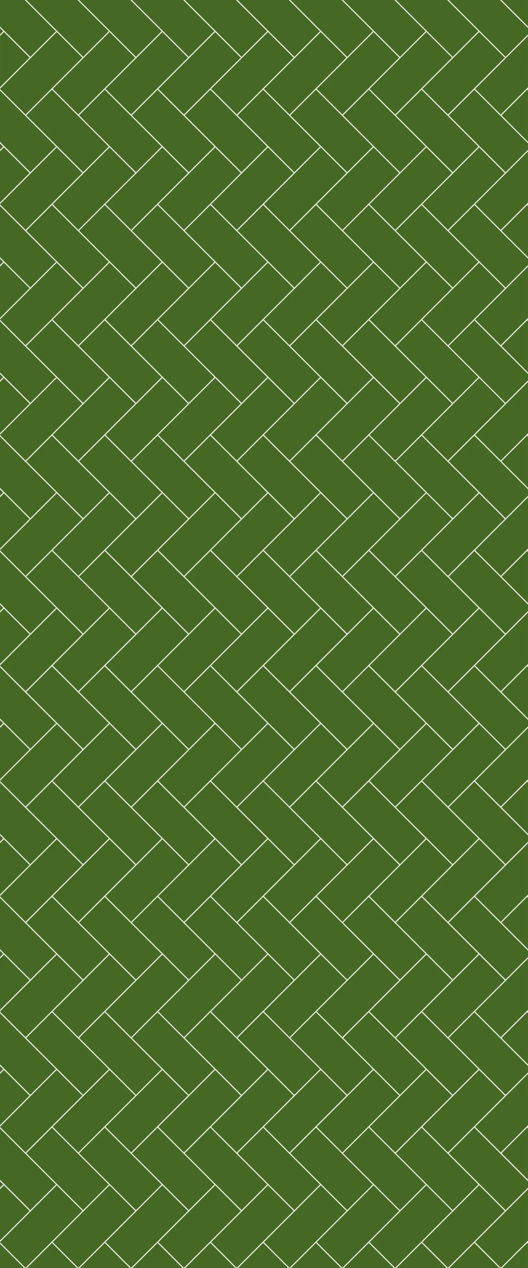 Green Diagonal Herringbone Tile Acrylic Shower Wall Panel 2440mm x 1220mm (3mm Thick)
