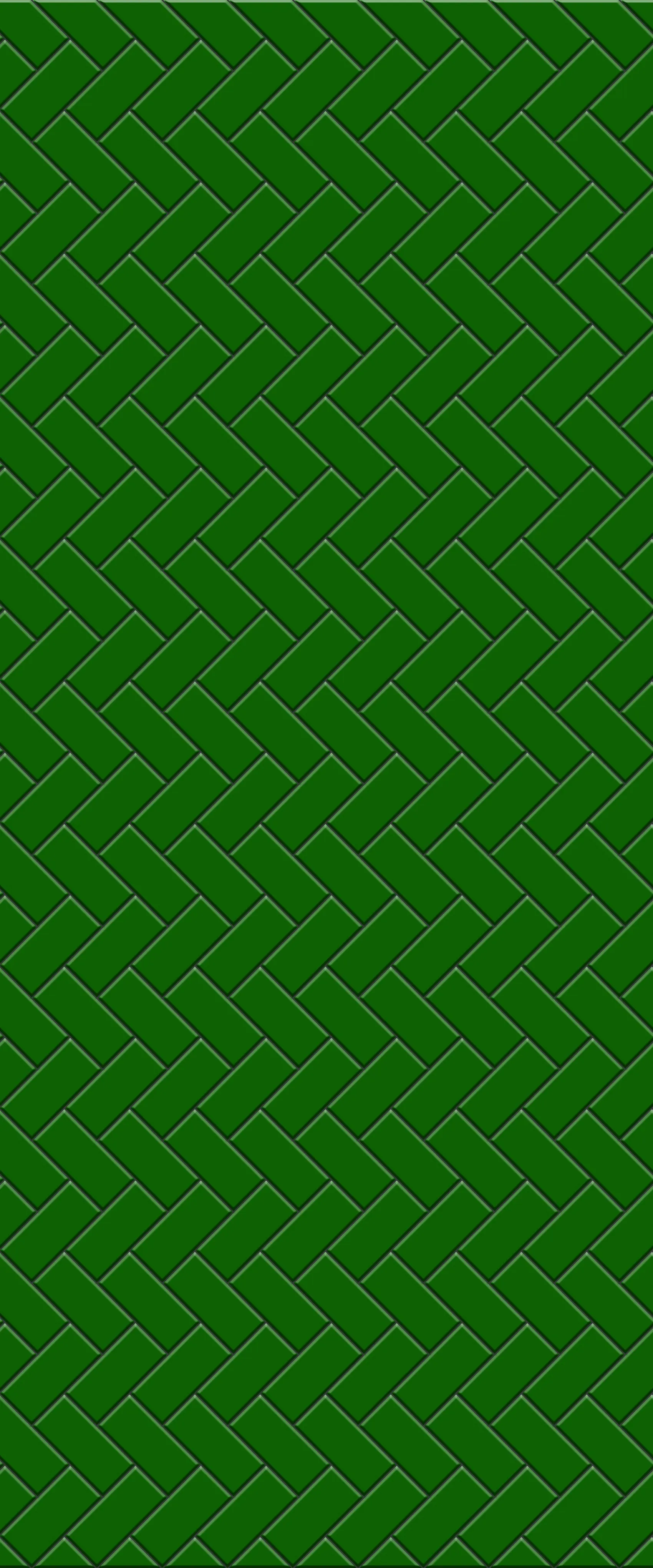 Green Diagonal Herringbone Tile Acrylic Shower Wall Panel 2440mm x 1220mm (3mm Thick)