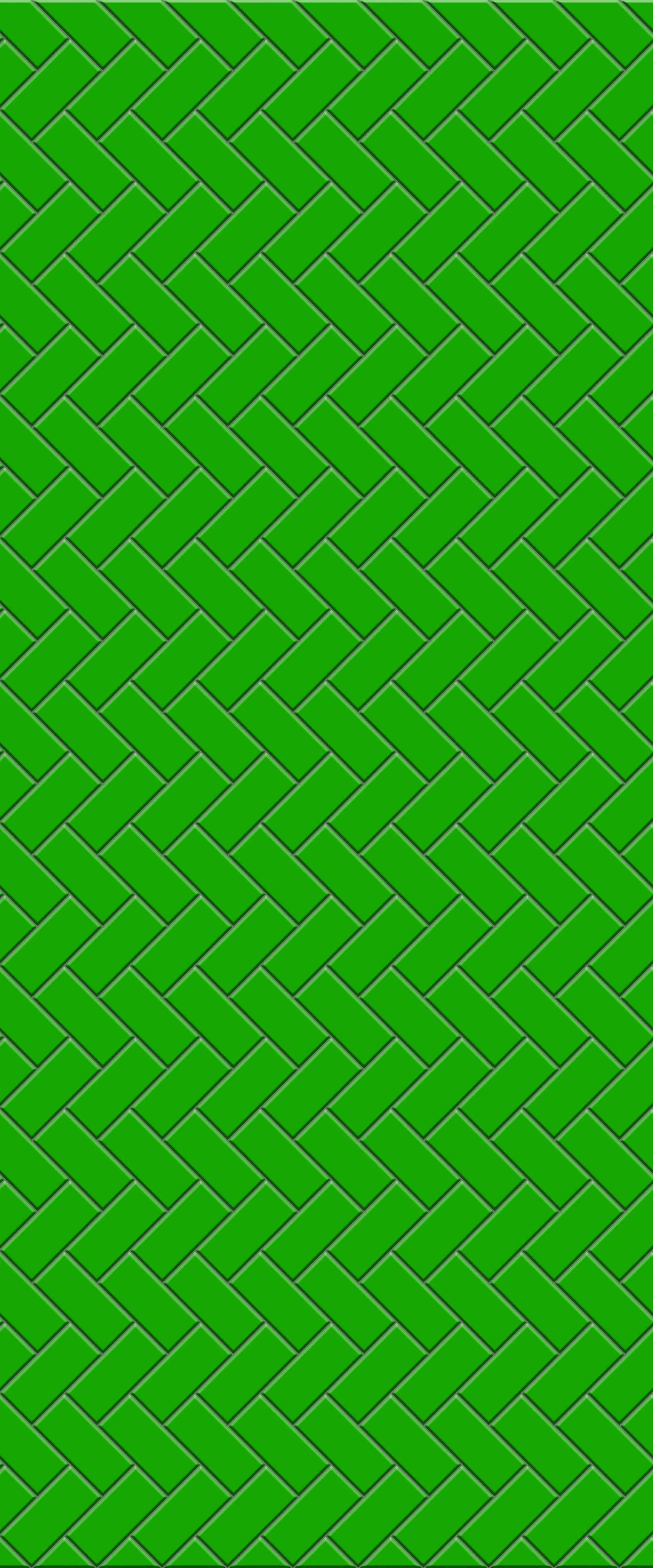 Green Diagonal Herringbone Tile Acrylic Shower Wall Panel 2440mm x 1220mm (3mm Thick)