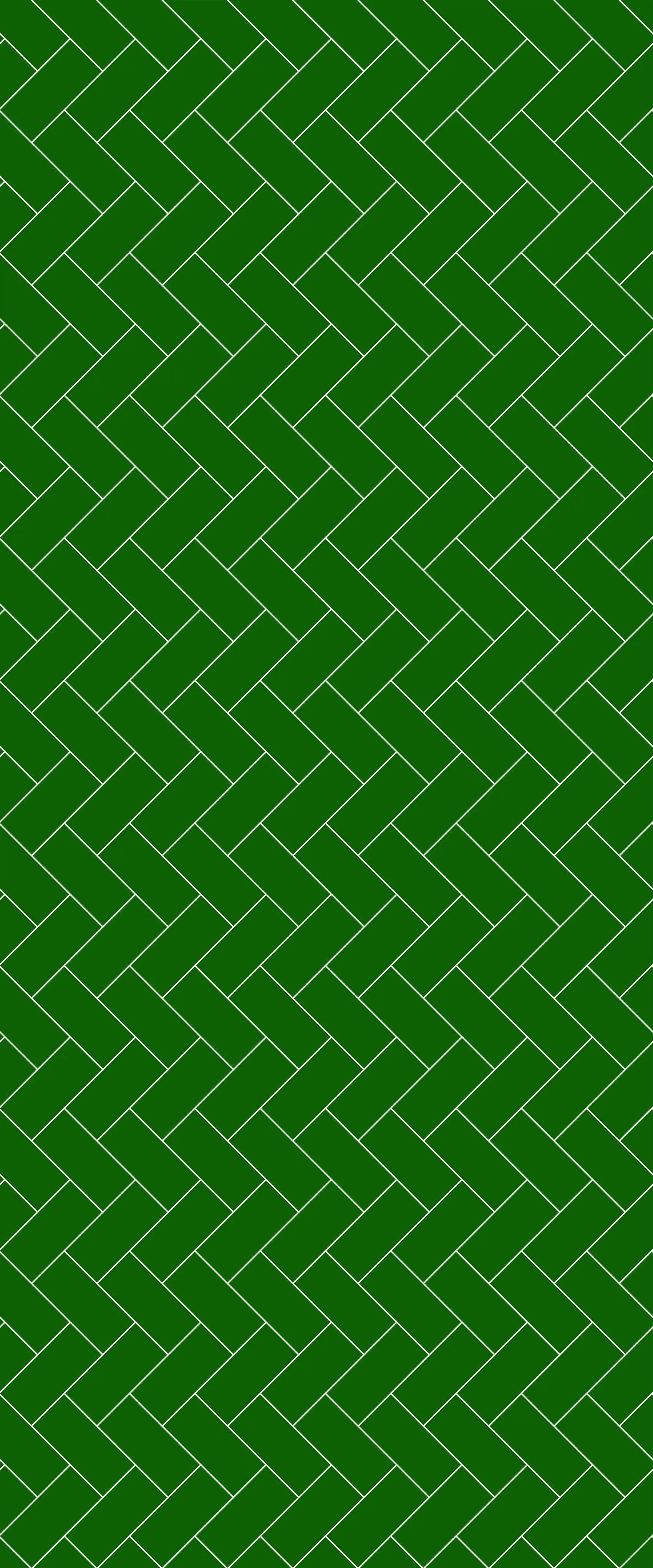 Green Diagonal Herringbone Tile Acrylic Shower Wall Panel 2440mm x 1220mm (3mm Thick)