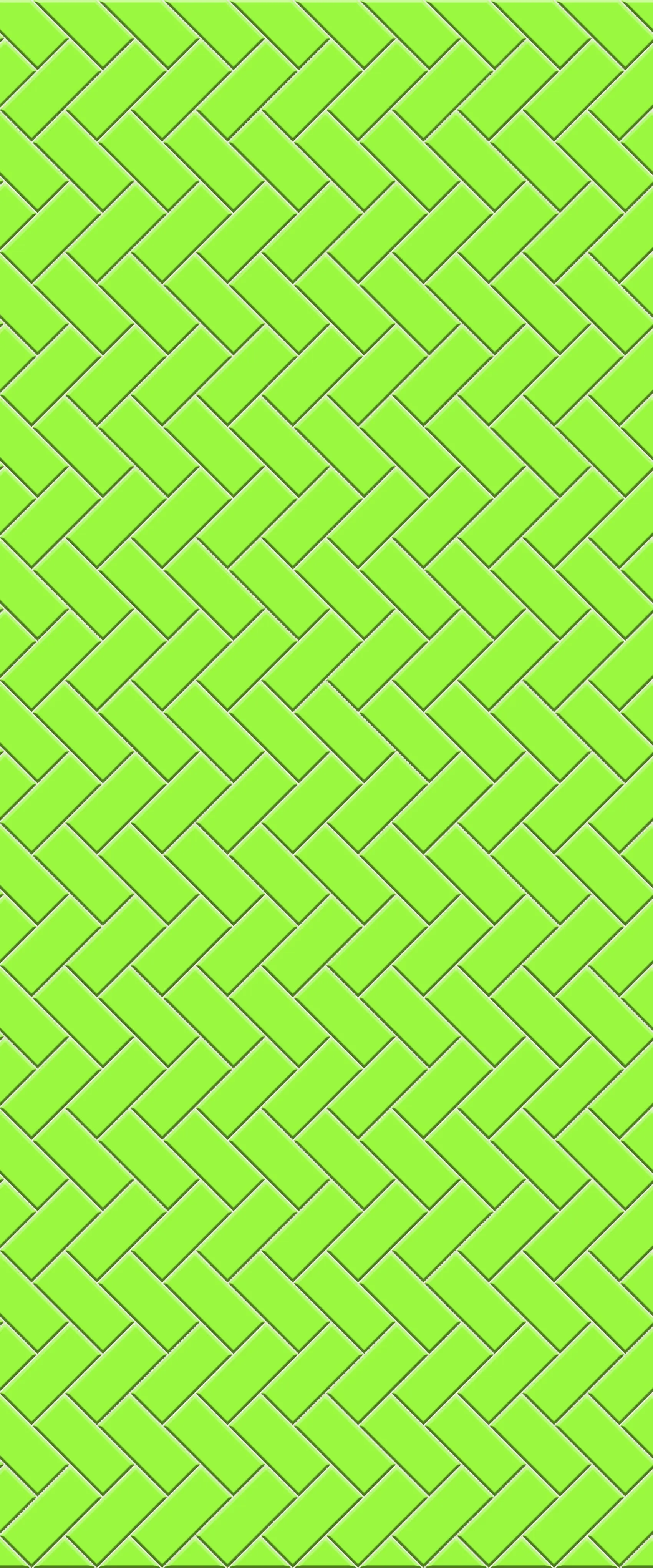 Green Diagonal Herringbone Tile Acrylic Shower Wall Panel 2440mm x 1220mm (3mm Thick)