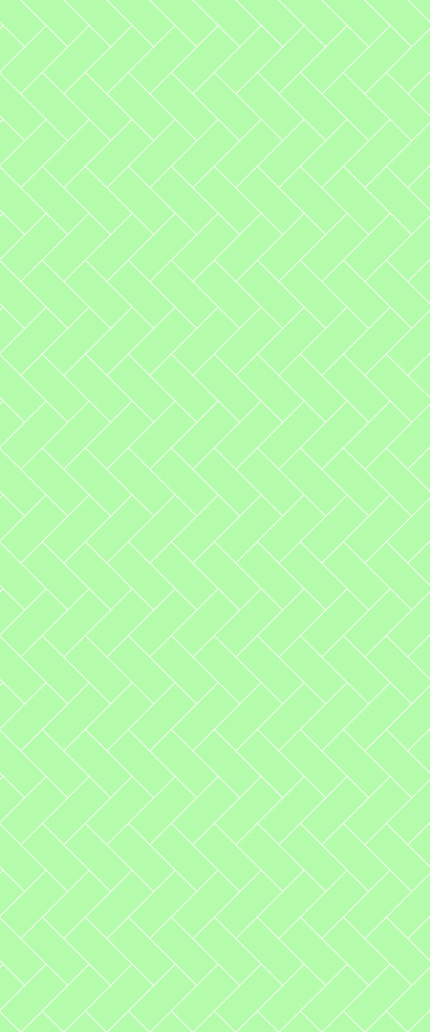 Green Diagonal Herringbone Tile Acrylic Shower Wall Panel 2440mm x 1220mm (3mm Thick)