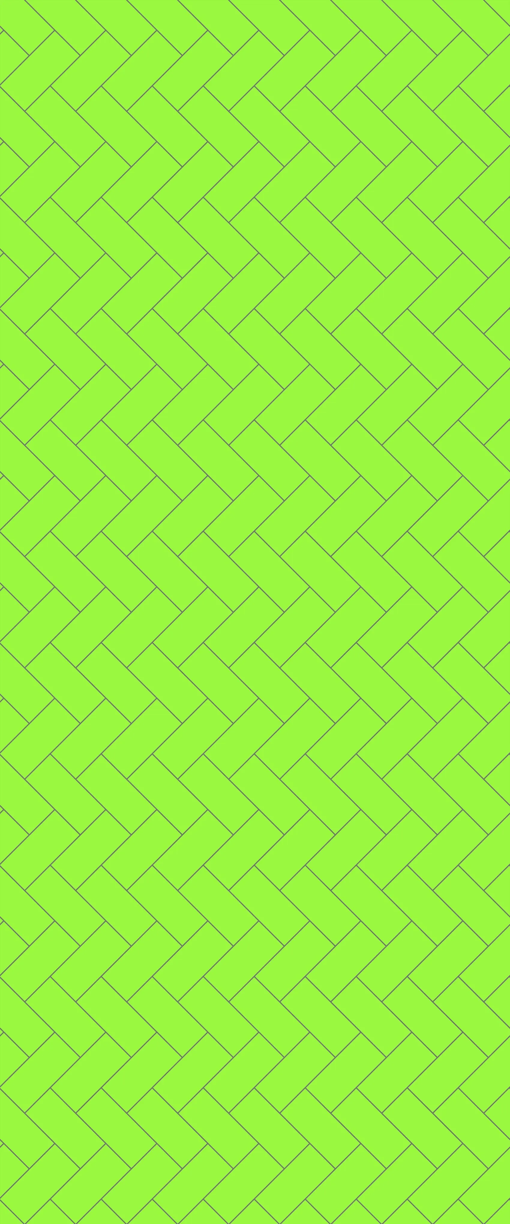 Green Diagonal Herringbone Tile Acrylic Shower Wall Panel 2440mm x 1220mm (3mm Thick)