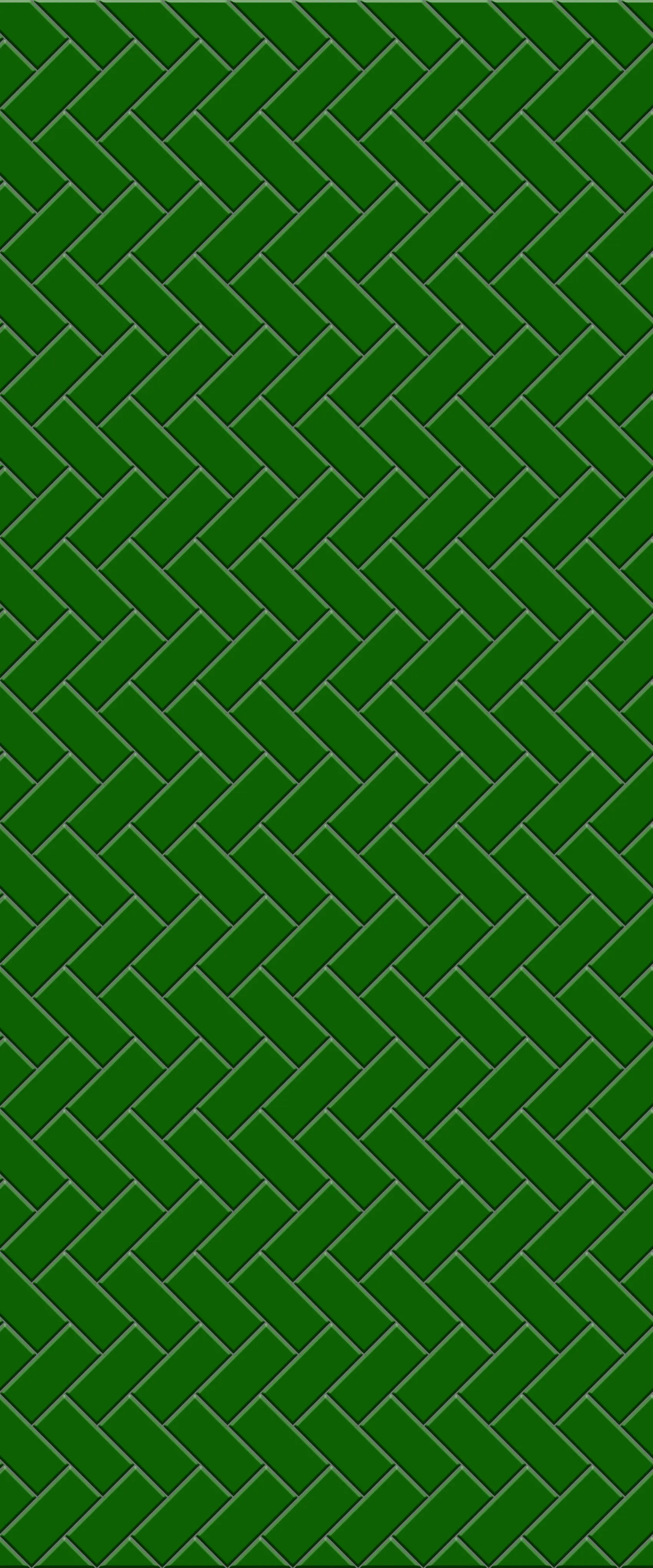 Green Diagonal Herringbone Tile Acrylic Shower Wall Panel 2440mm x 1220mm (3mm Thick)