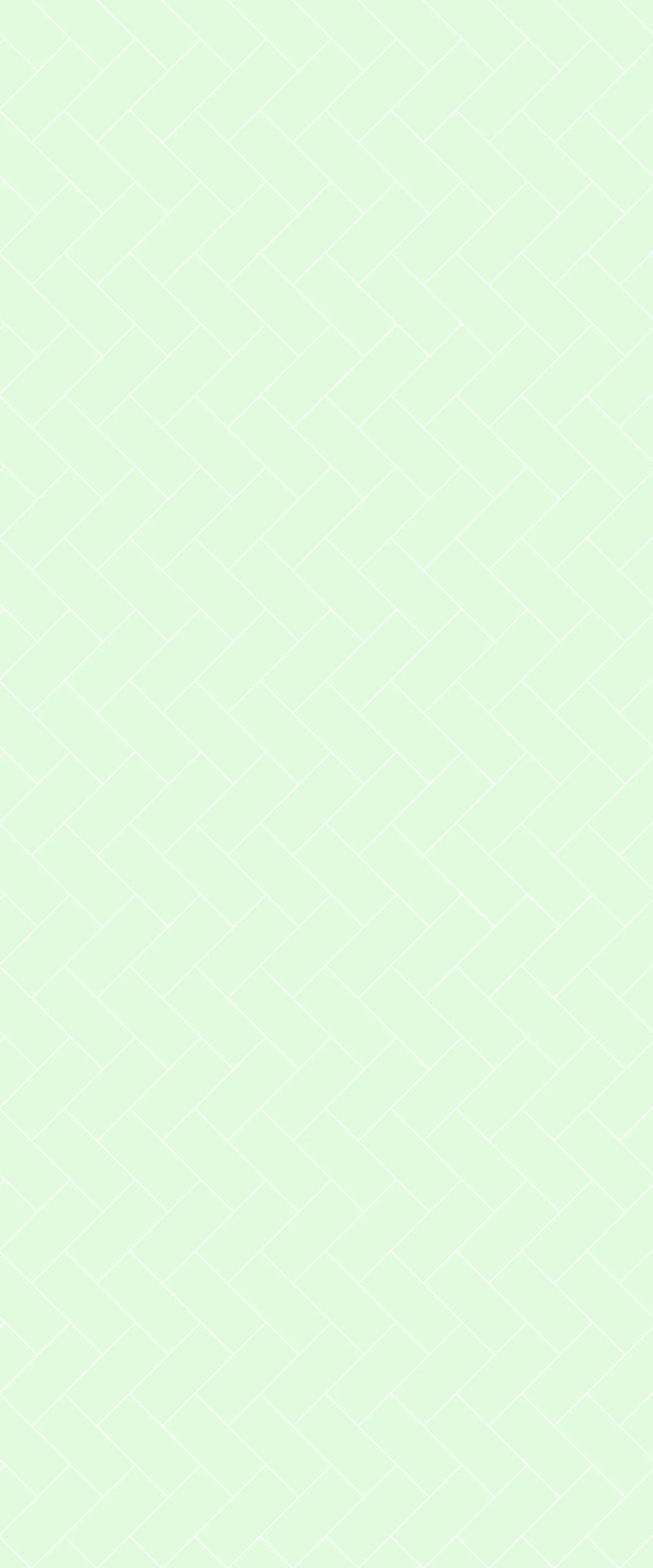 Green Diagonal Herringbone Tile Acrylic Shower Wall Panel 2440mm x 1220mm (3mm Thick)