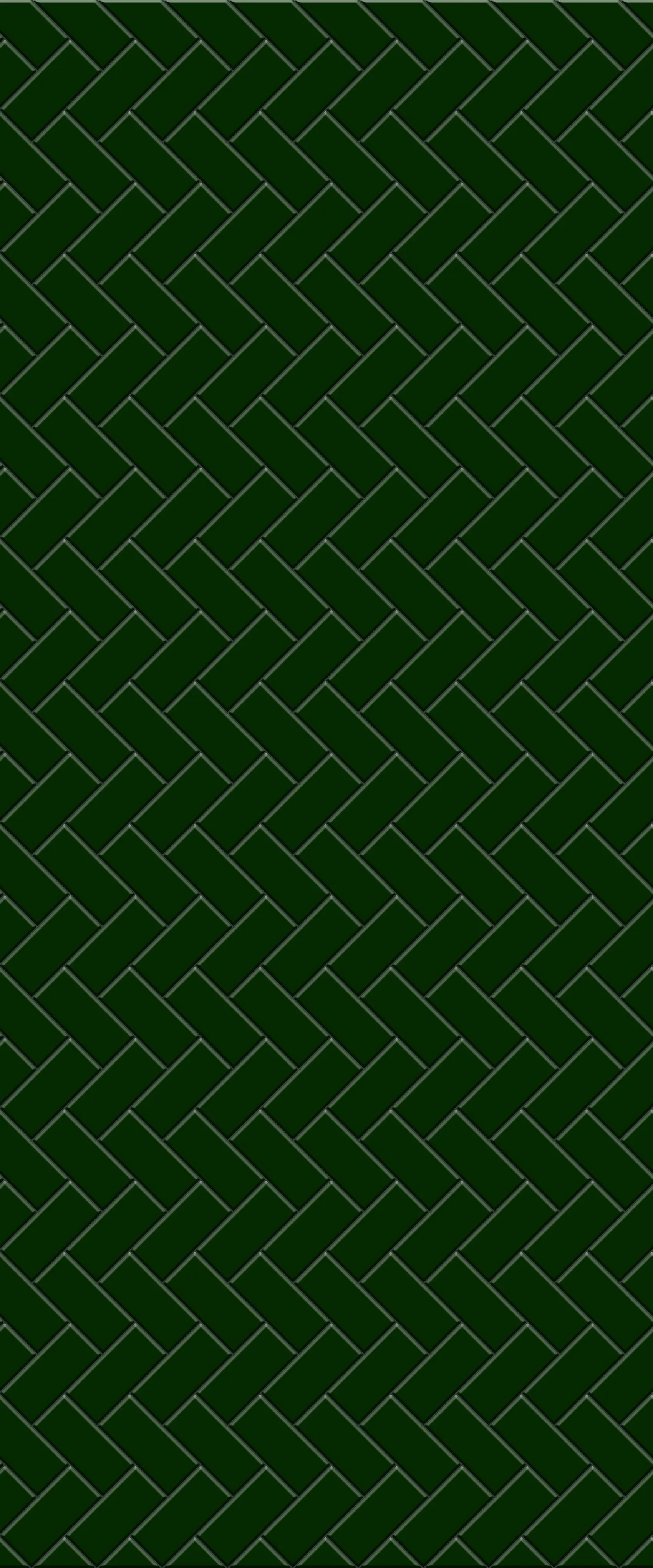 Green Diagonal Herringbone Tile Acrylic Shower Wall Panel 2440mm x 1220mm (3mm Thick)