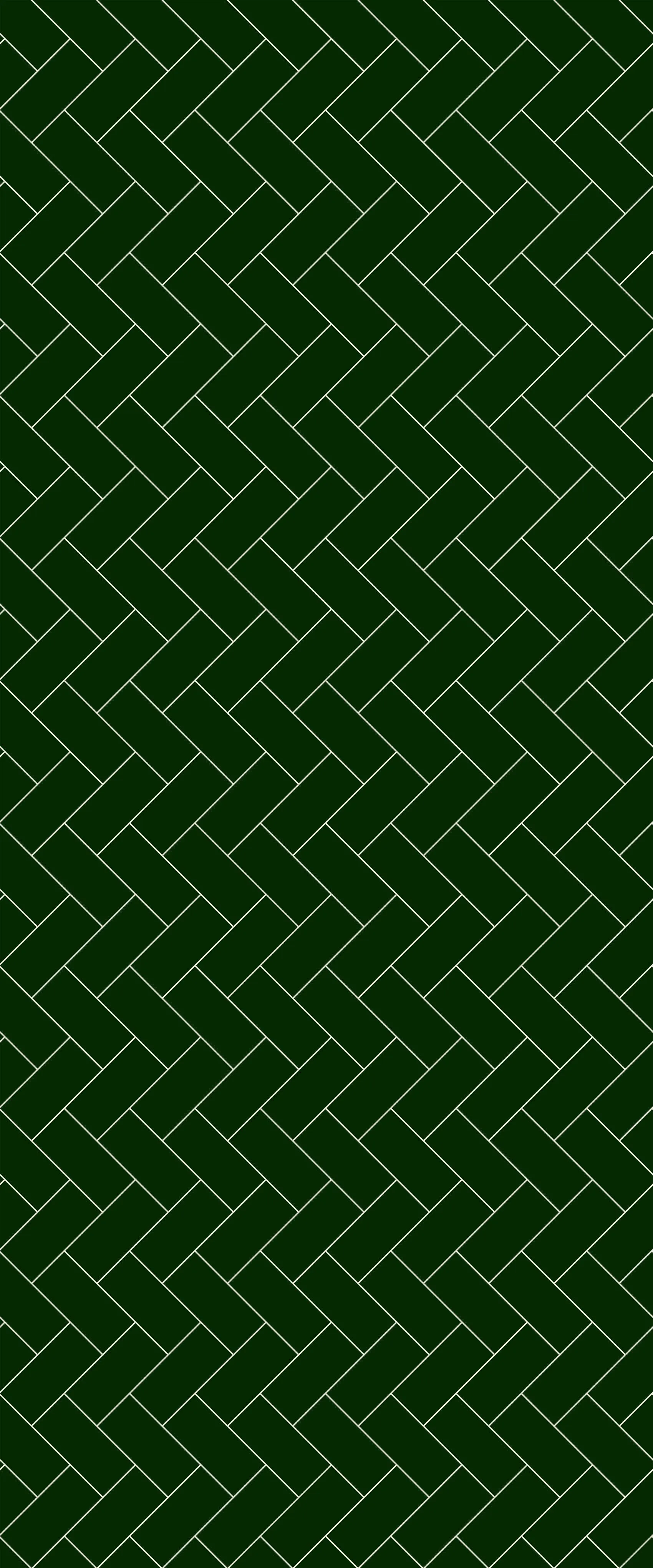 Green Diagonal Herringbone Tile Acrylic Shower Wall Panel 2440mm x 1220mm (3mm Thick)