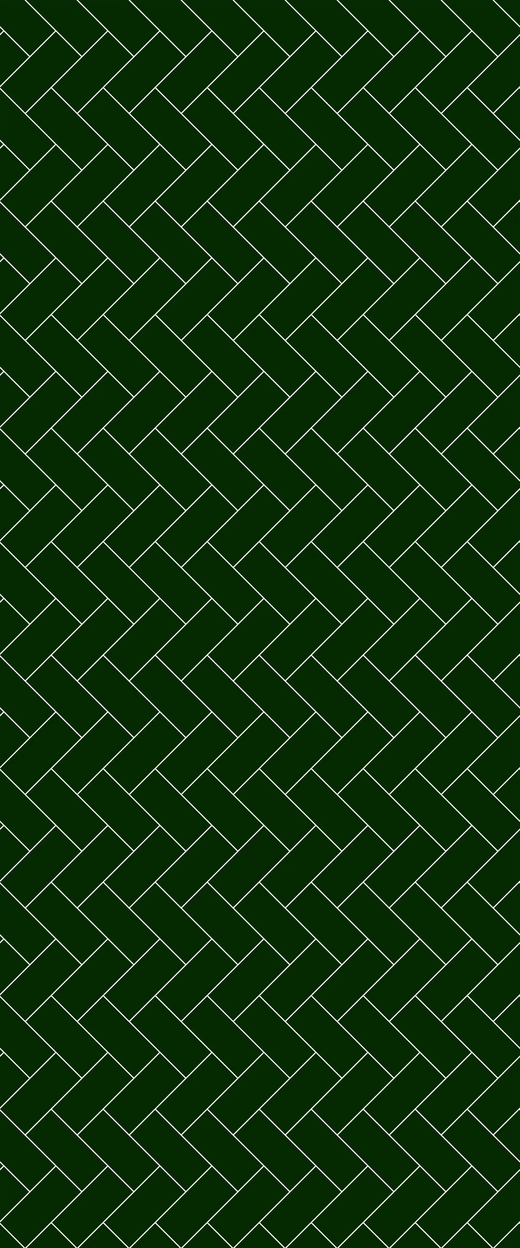 Green Diagonal Herringbone Tile Acrylic Shower Wall Panel 2440mm x 1220mm (3mm Thick)