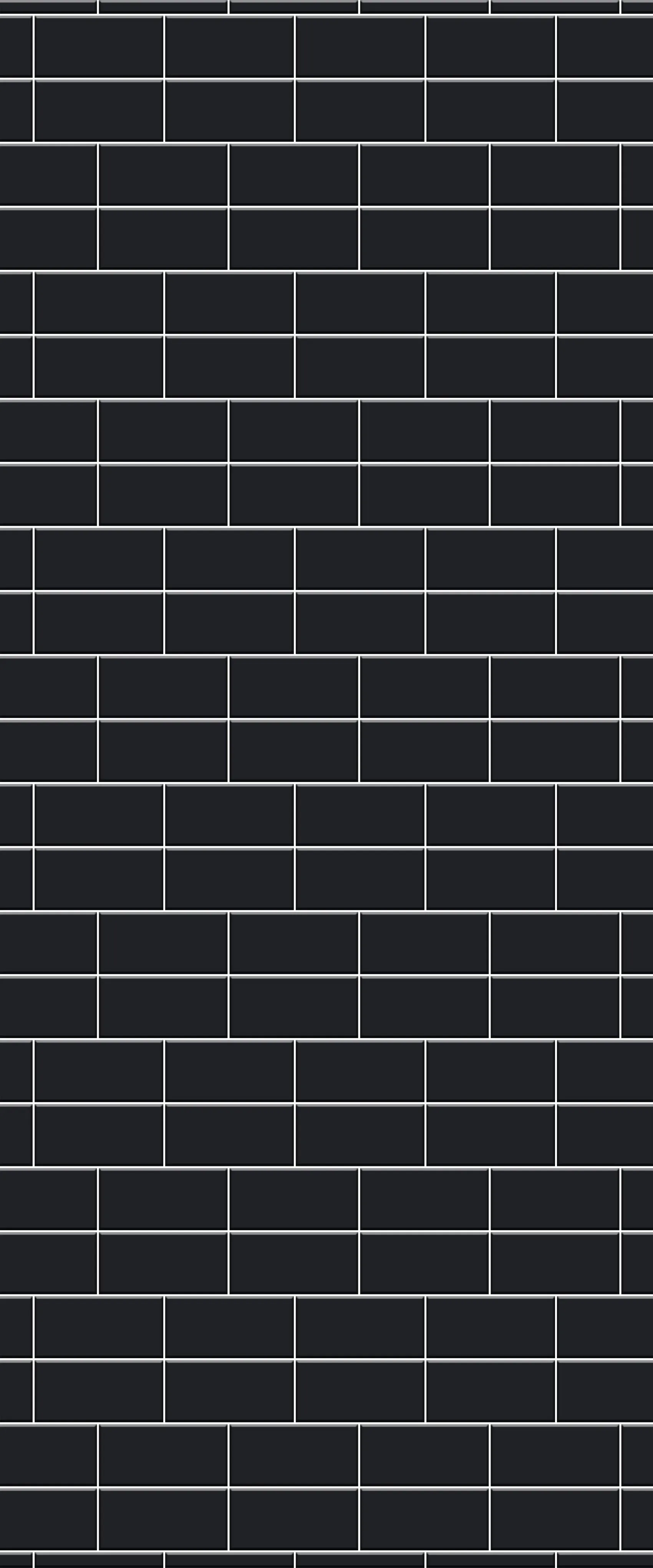 Grey Brickbond Acrylic Shower Wall Panel 2440mm x 1220mm (3mm Thick)