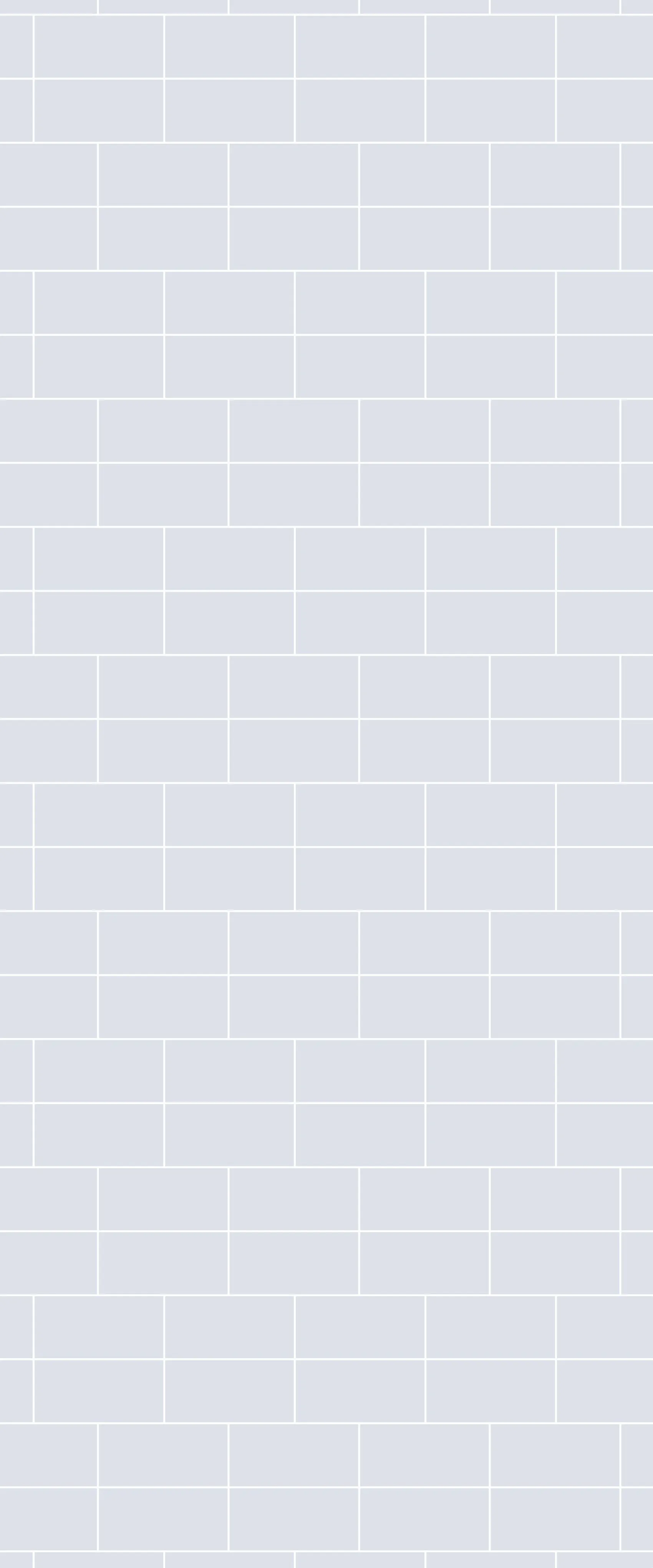 Grey Brickbond Acrylic Shower Wall Panel 2440mm x 1220mm (3mm Thick)