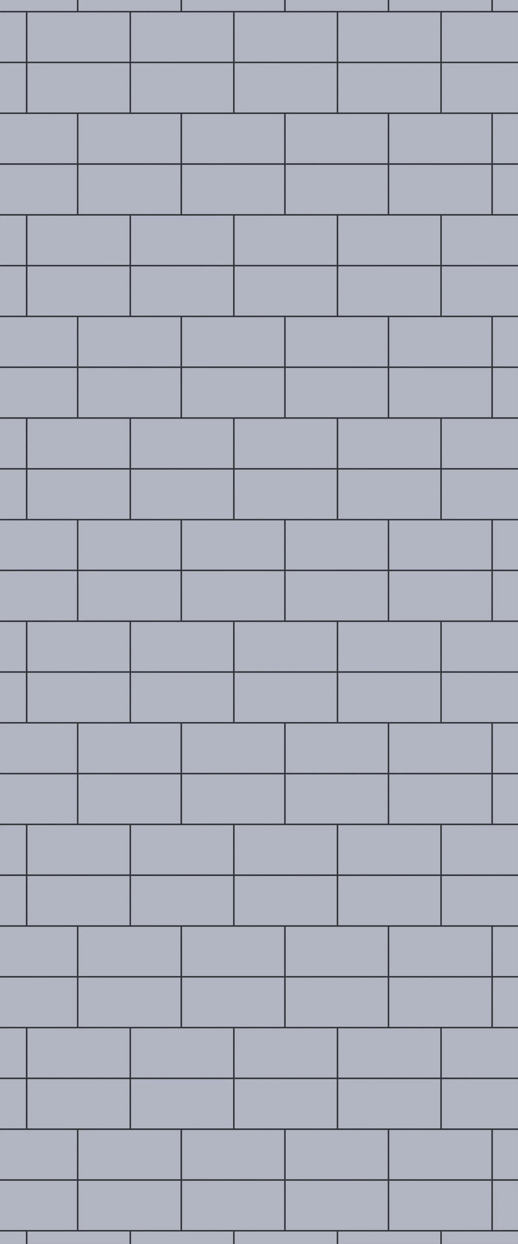 Grey Brickbond Acrylic Shower Wall Panel 2440mm x 1220mm (3mm Thick)