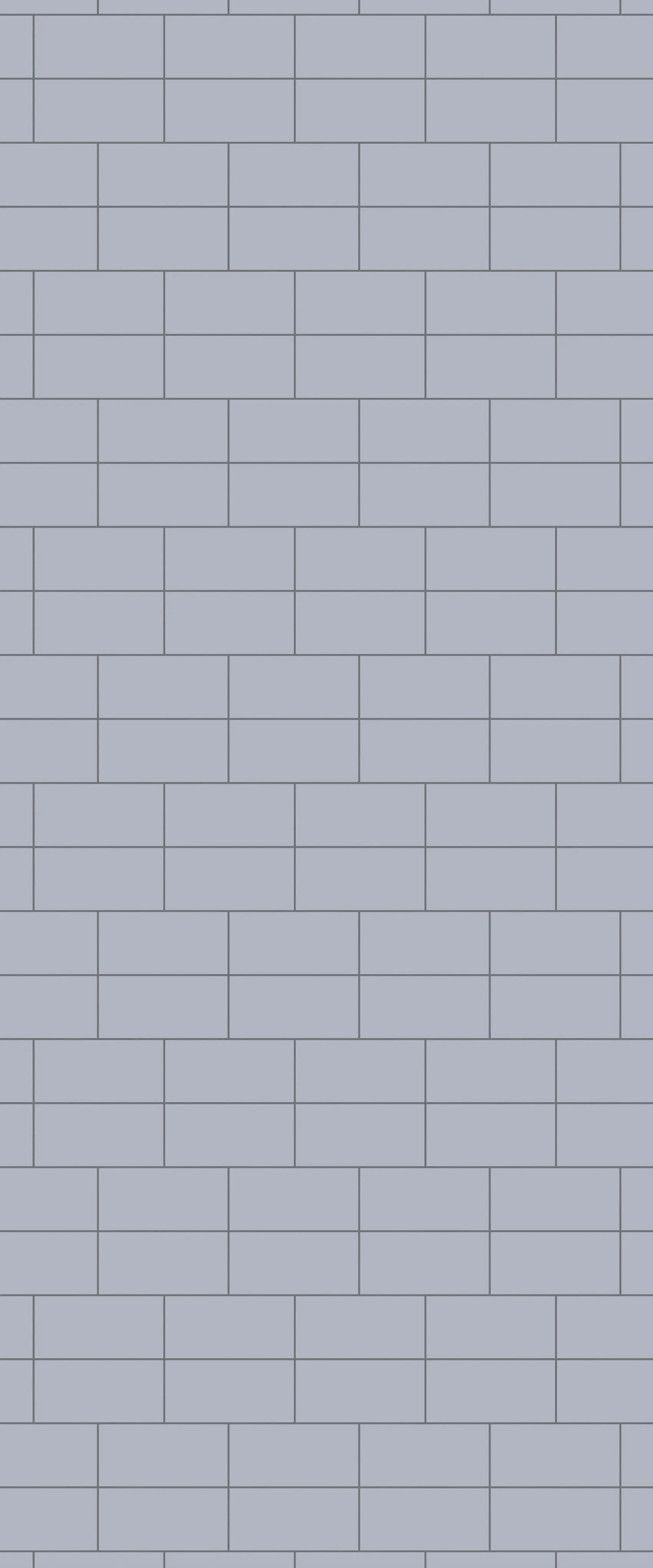 Grey Brickbond Acrylic Shower Wall Panel 2440mm x 1220mm (3mm Thick)