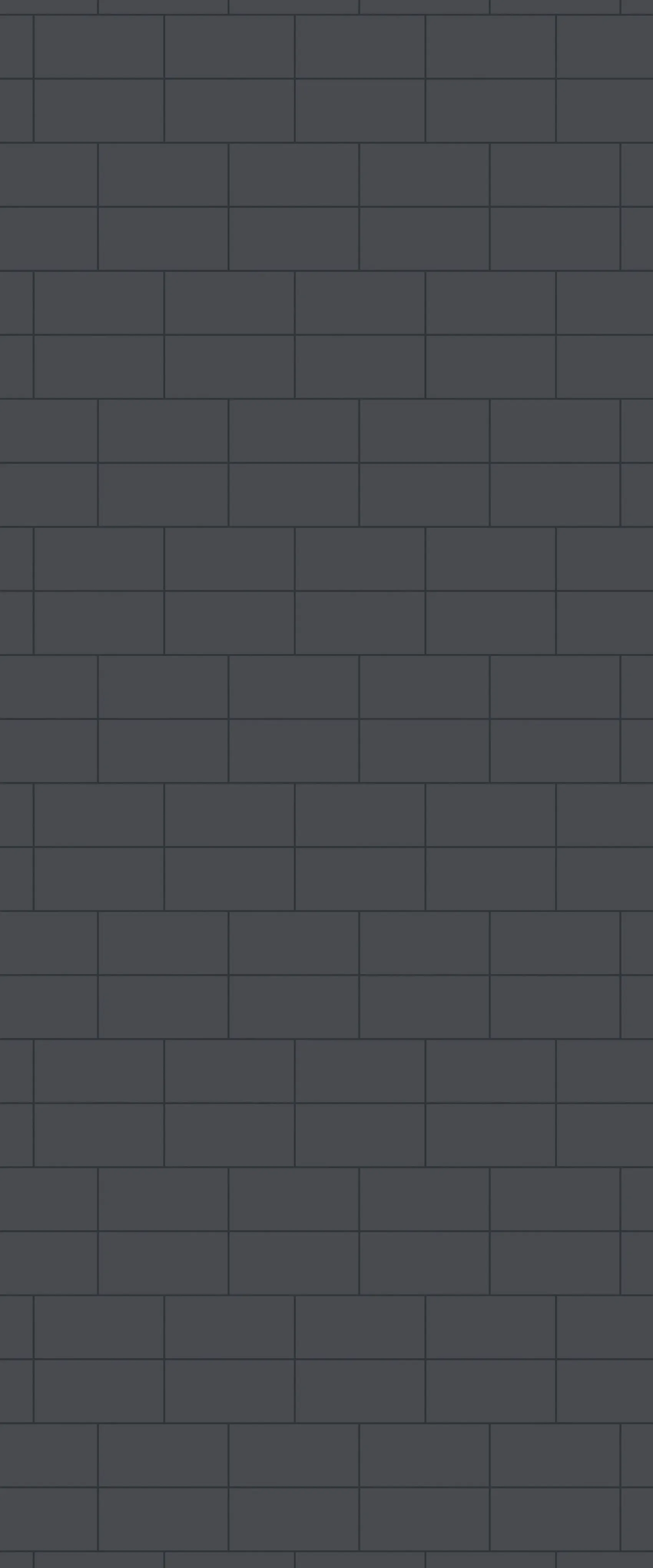 Grey Brickbond Acrylic Shower Wall Panel 2440mm x 1220mm (3mm Thick)
