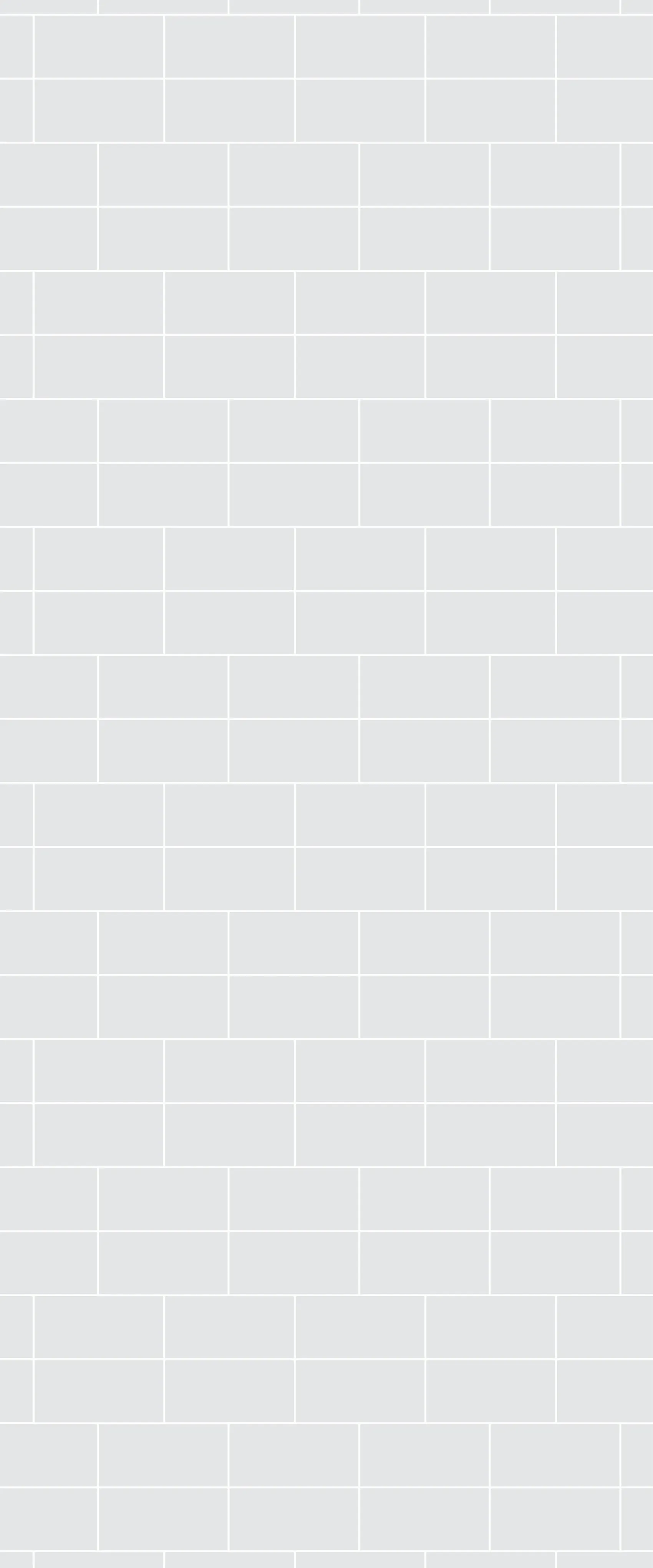 Grey Brickbond Acrylic Shower Wall Panel 2440mm x 1220mm (3mm Thick)