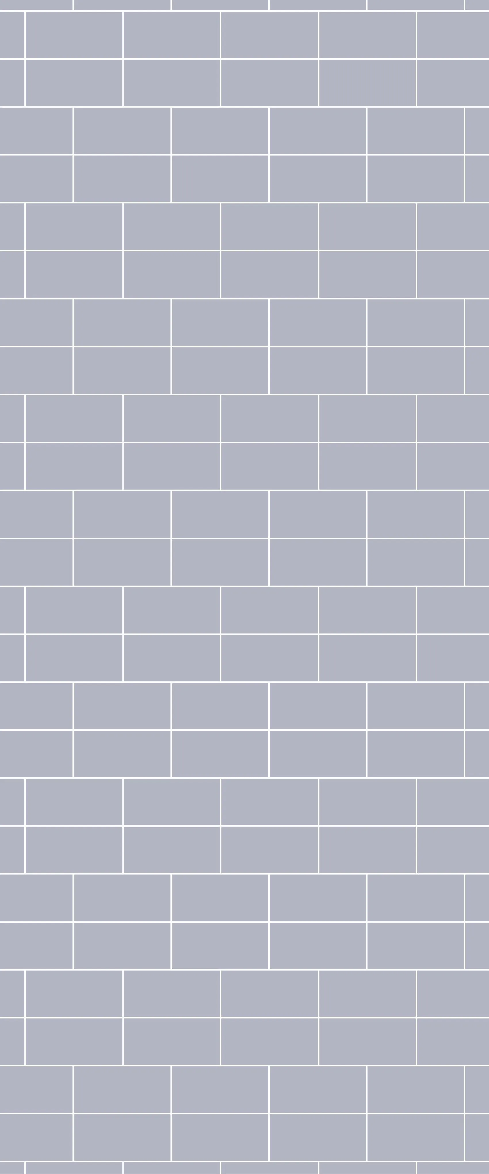 Grey Brickbond Acrylic Shower Wall Panel 2440mm x 1220mm (3mm Thick)