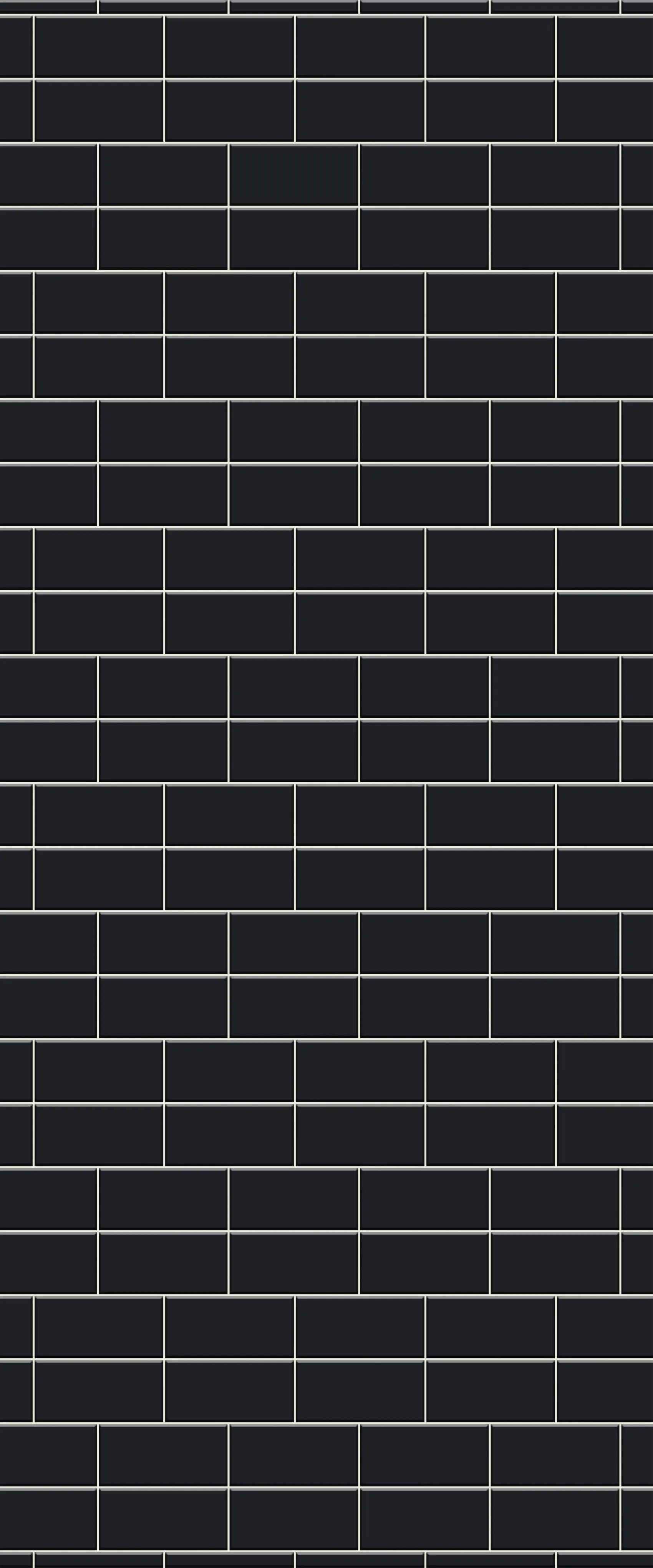 Grey Brickbond Acrylic Shower Wall Panel 2440mm x 1220mm (3mm Thick)