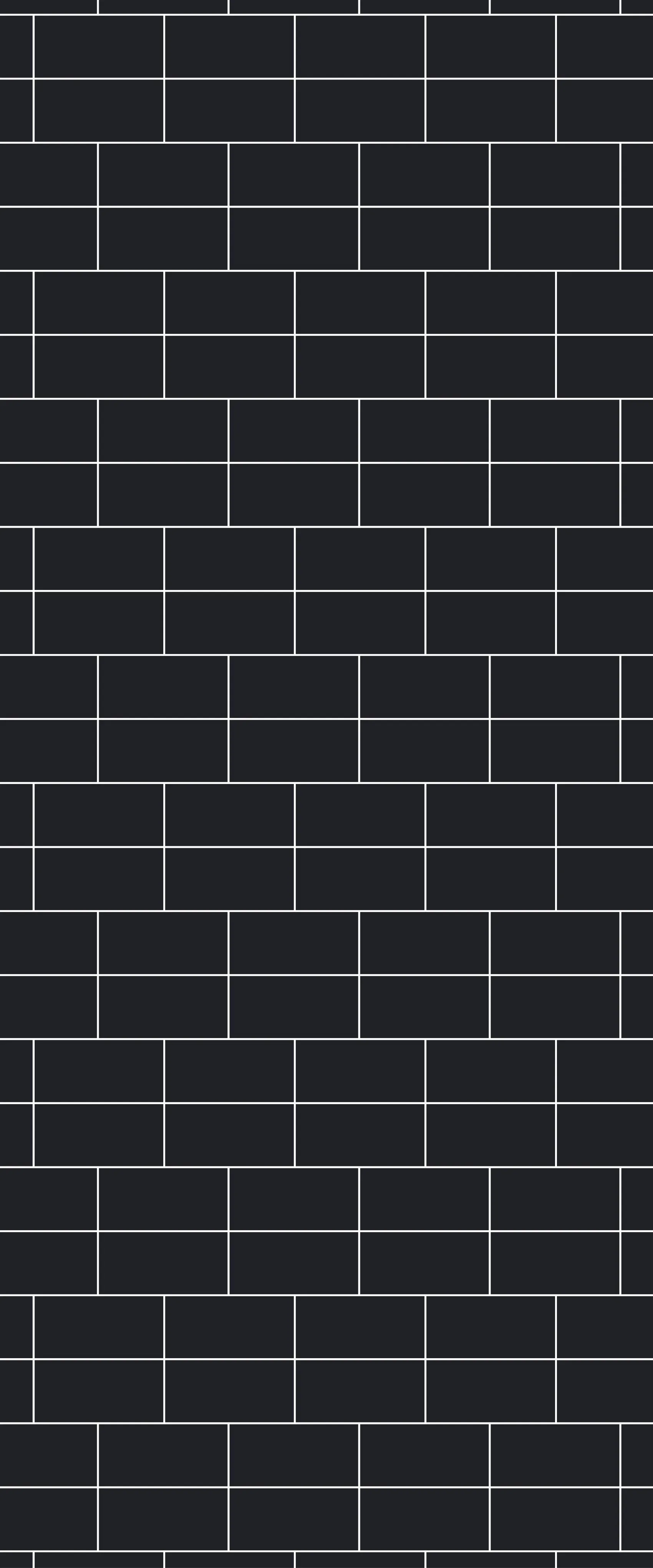 Grey Brickbond Acrylic Shower Wall Panel 2440mm x 1220mm (3mm Thick)