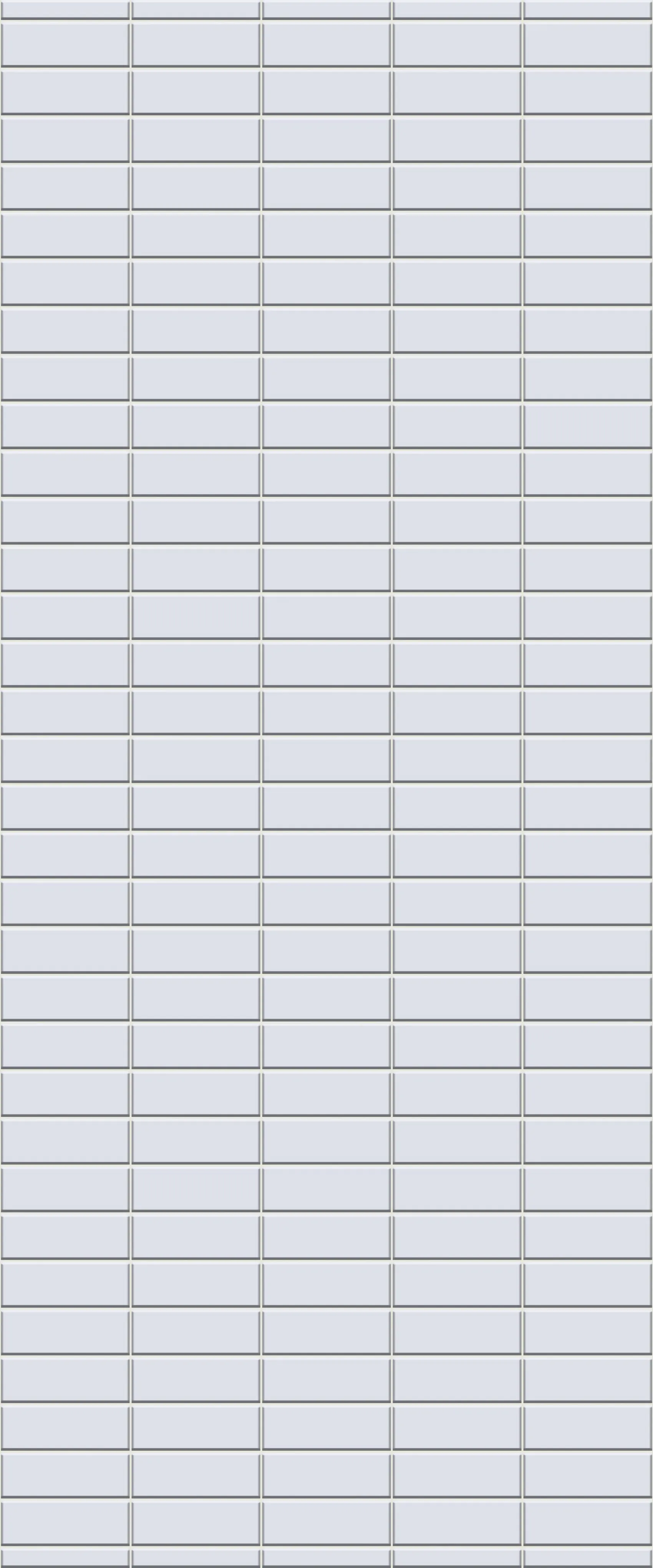 Grey Horizontal Block Acrylic Shower Wall Panel 2440mm x 1220mm (3mm Thick)