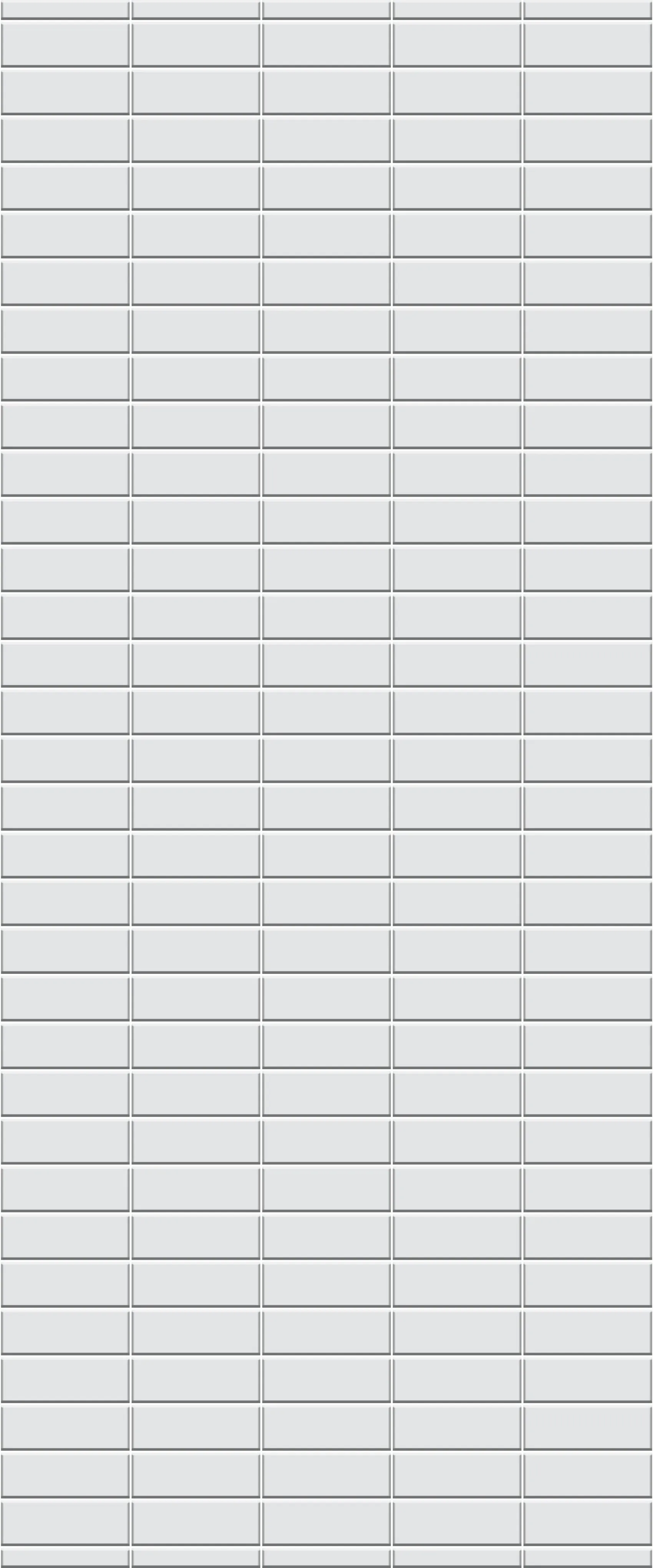 Grey Horizontal Block Acrylic Shower Wall Panel 2440mm x 1220mm (3mm Thick)