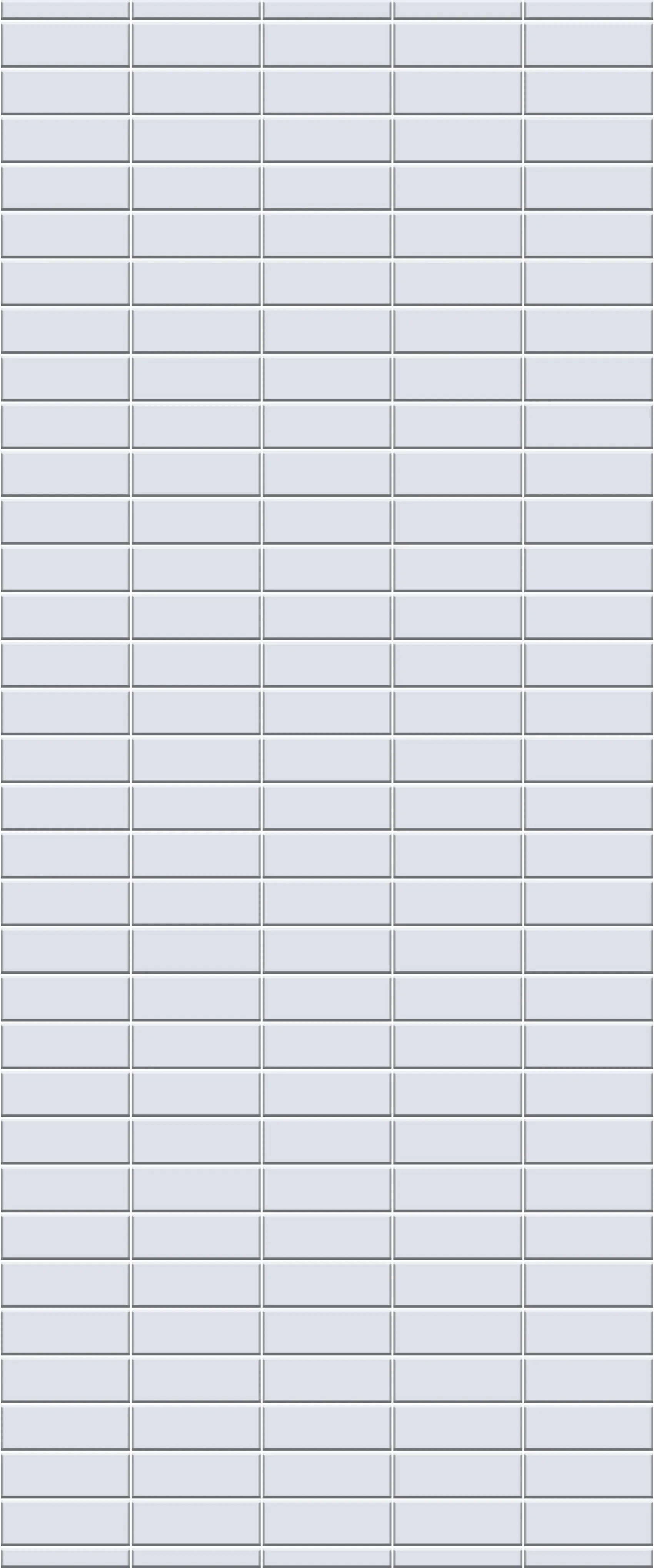 Grey Horizontal Block Acrylic Shower Wall Panel 2440mm x 1220mm (3mm Thick)