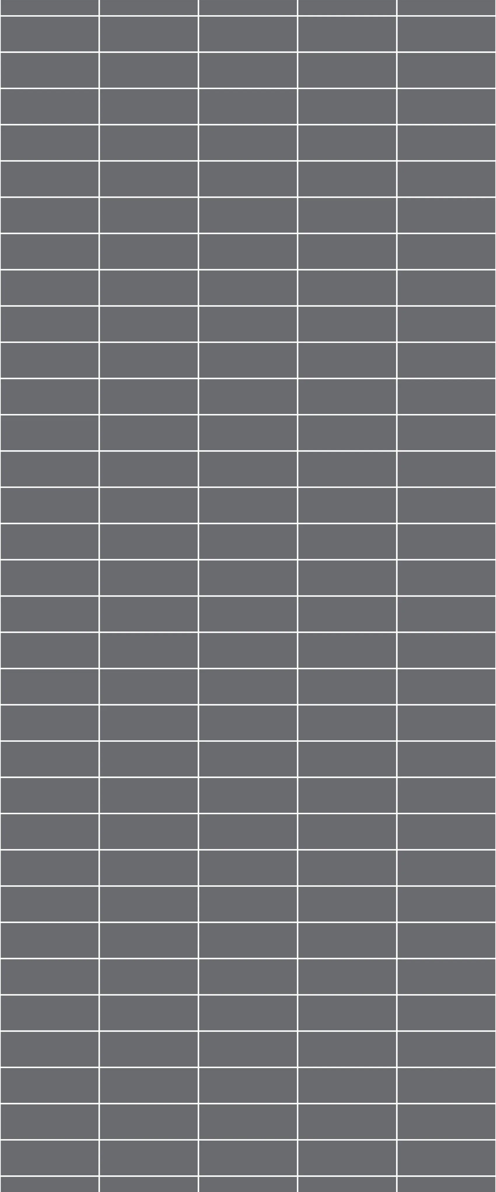 Grey Horizontal Block Acrylic Shower Wall Panel 2440mm x 1220mm (3mm Thick)