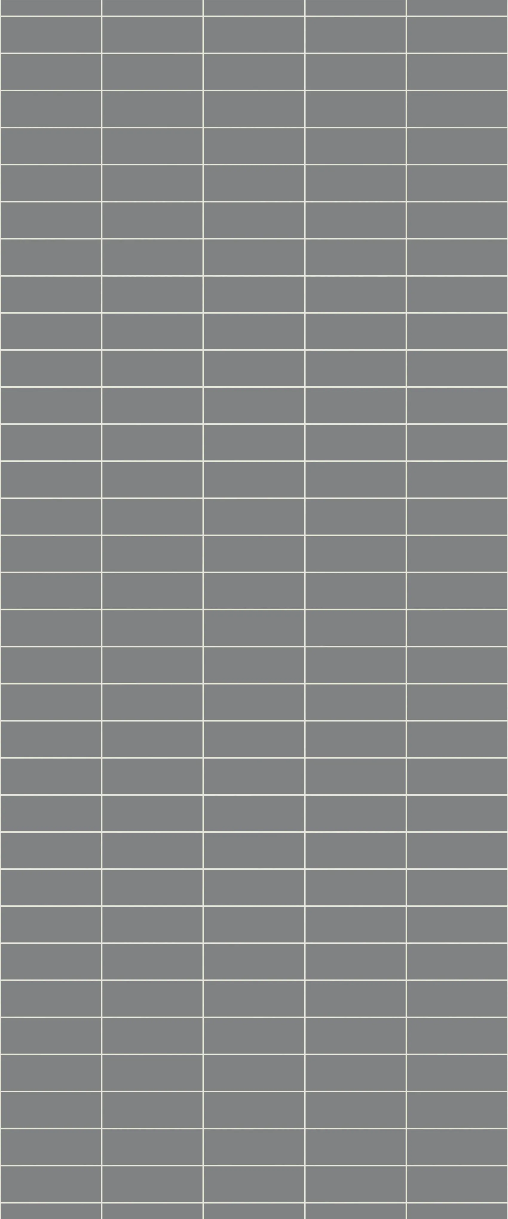 Grey Horizontal Block Acrylic Shower Wall Panel 2440mm x 1220mm (3mm Thick)