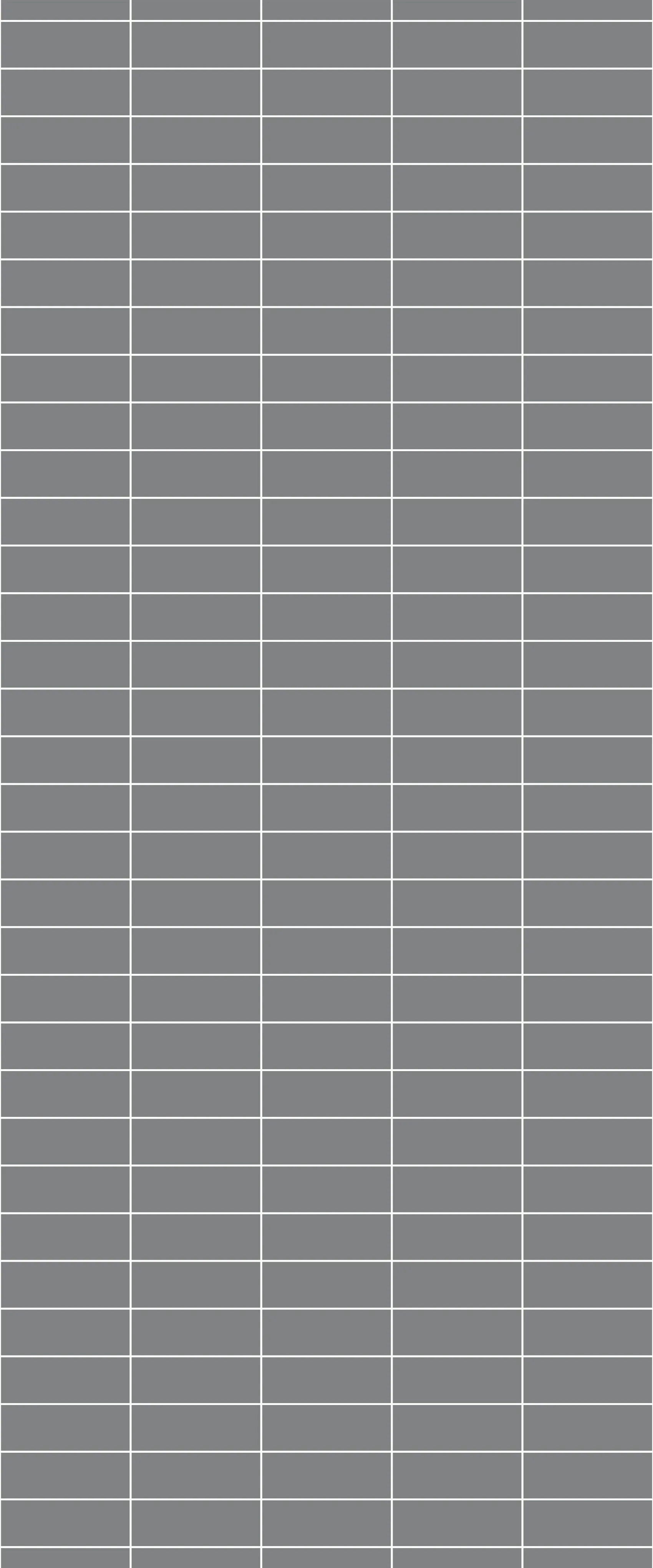 Grey Horizontal Block Acrylic Shower Wall Panel 2440mm x 1220mm (3mm Thick)