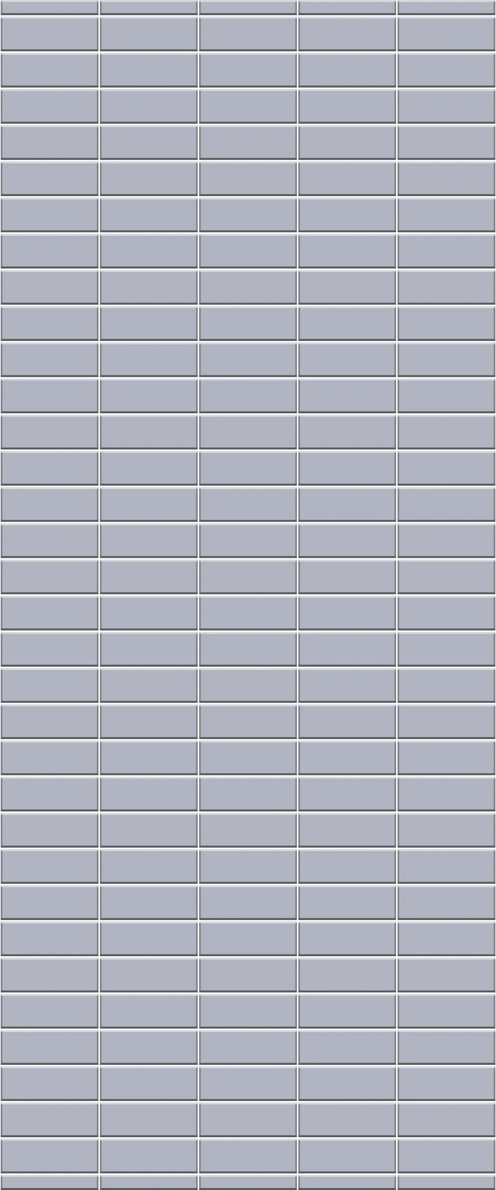 Grey Horizontal Block Acrylic Shower Wall Panel 2440mm x 1220mm (3mm Thick)