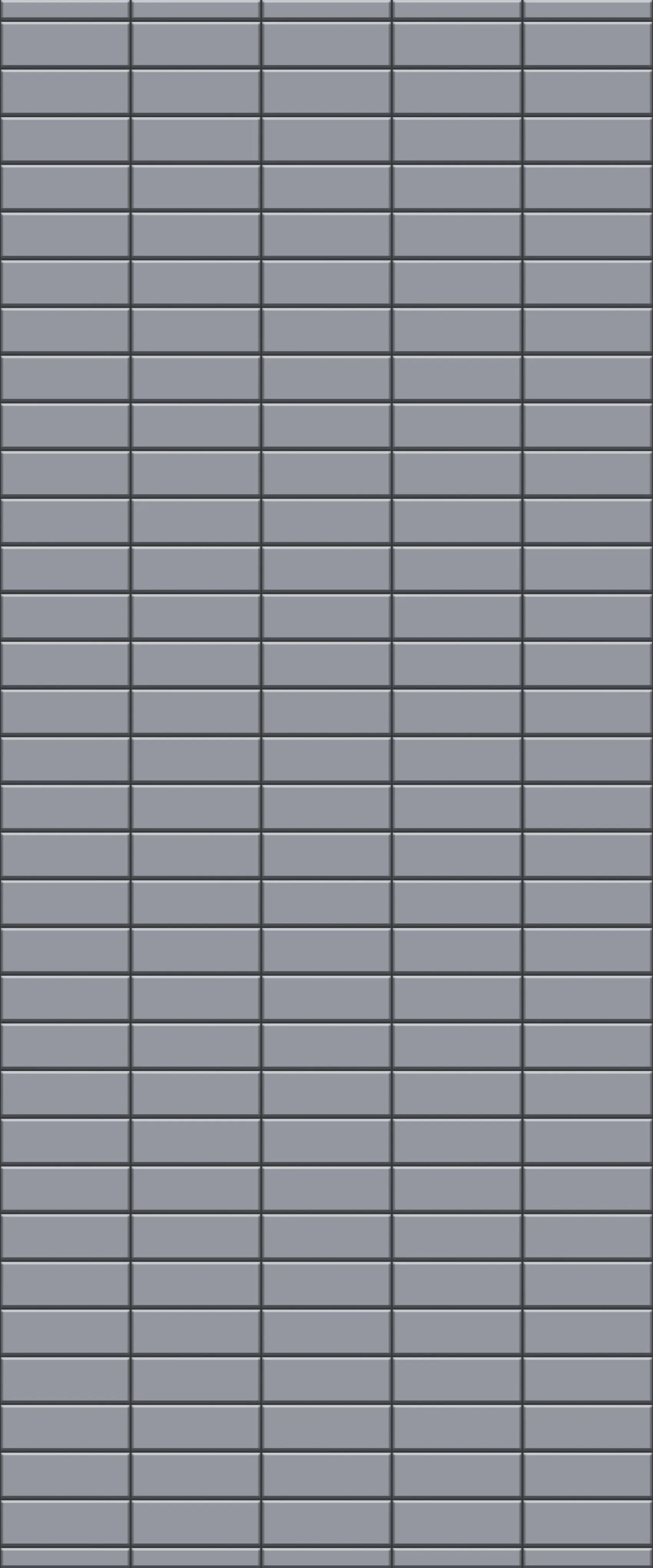 Grey Horizontal Block Acrylic Shower Wall Panel 2440mm x 1220mm (3mm Thick)