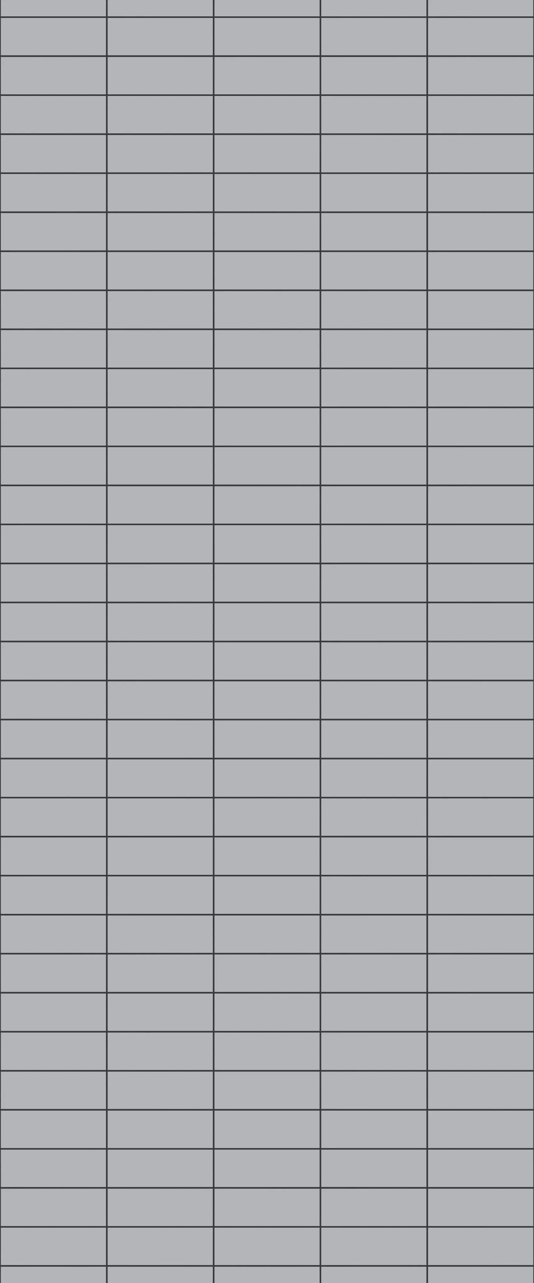 Grey Horizontal Block Acrylic Shower Wall Panel 2440mm x 1220mm (3mm Thick)