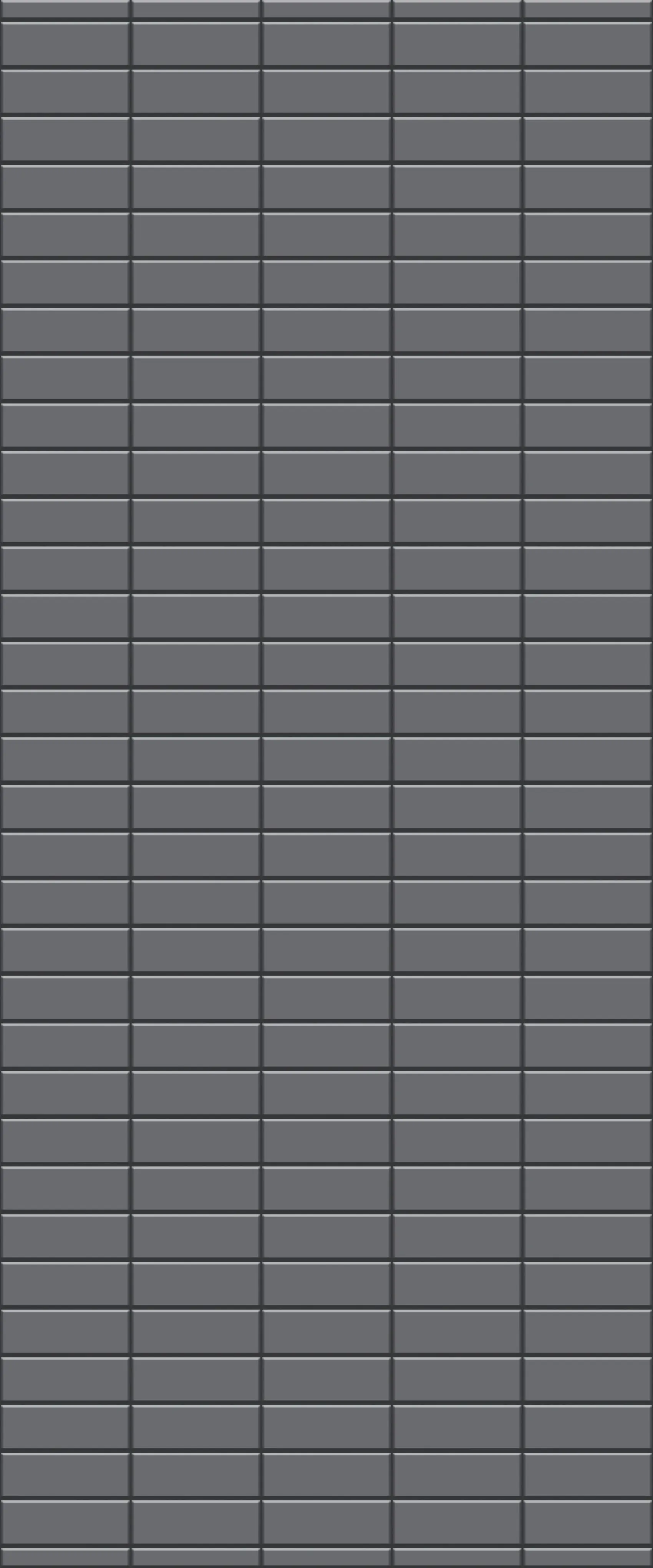 Grey Horizontal Block Acrylic Shower Wall Panel 2440mm x 1220mm (3mm Thick)