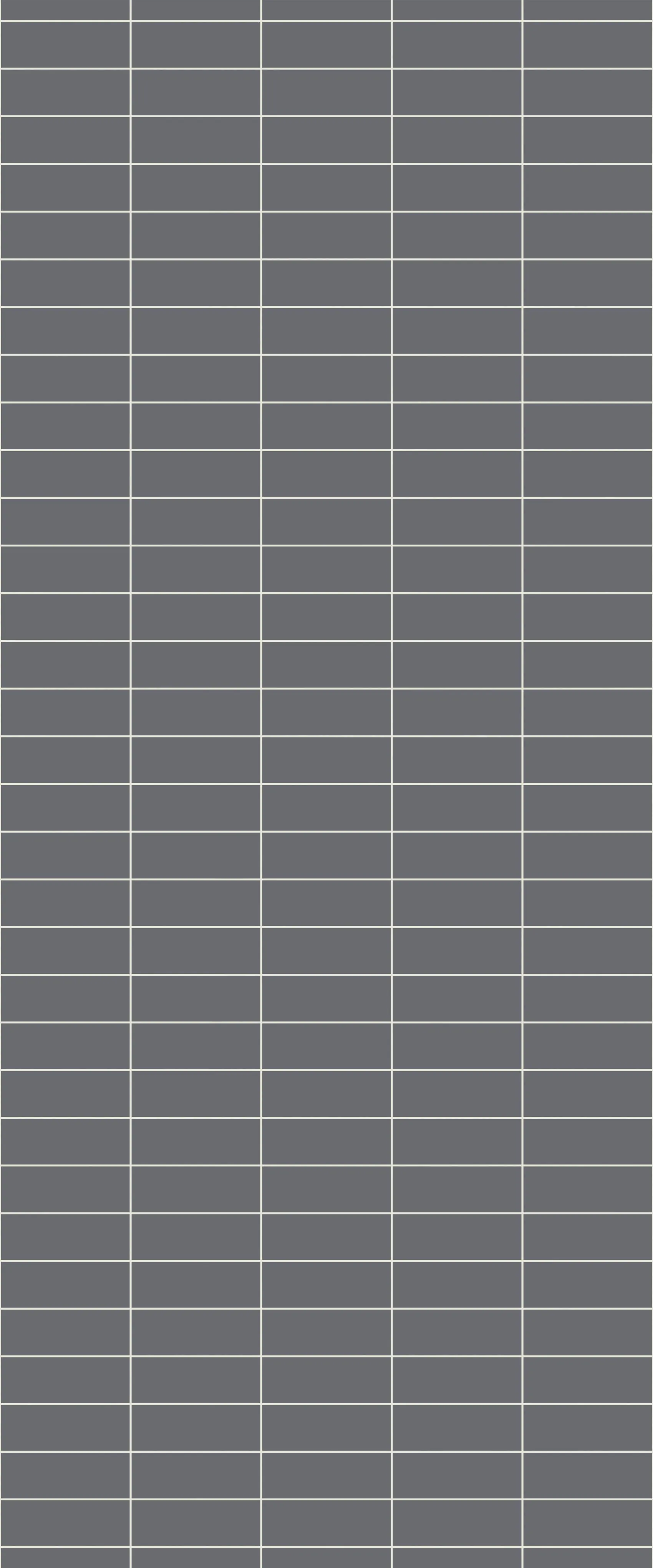 Grey Horizontal Block Acrylic Shower Wall Panel 2440mm x 1220mm (3mm Thick)