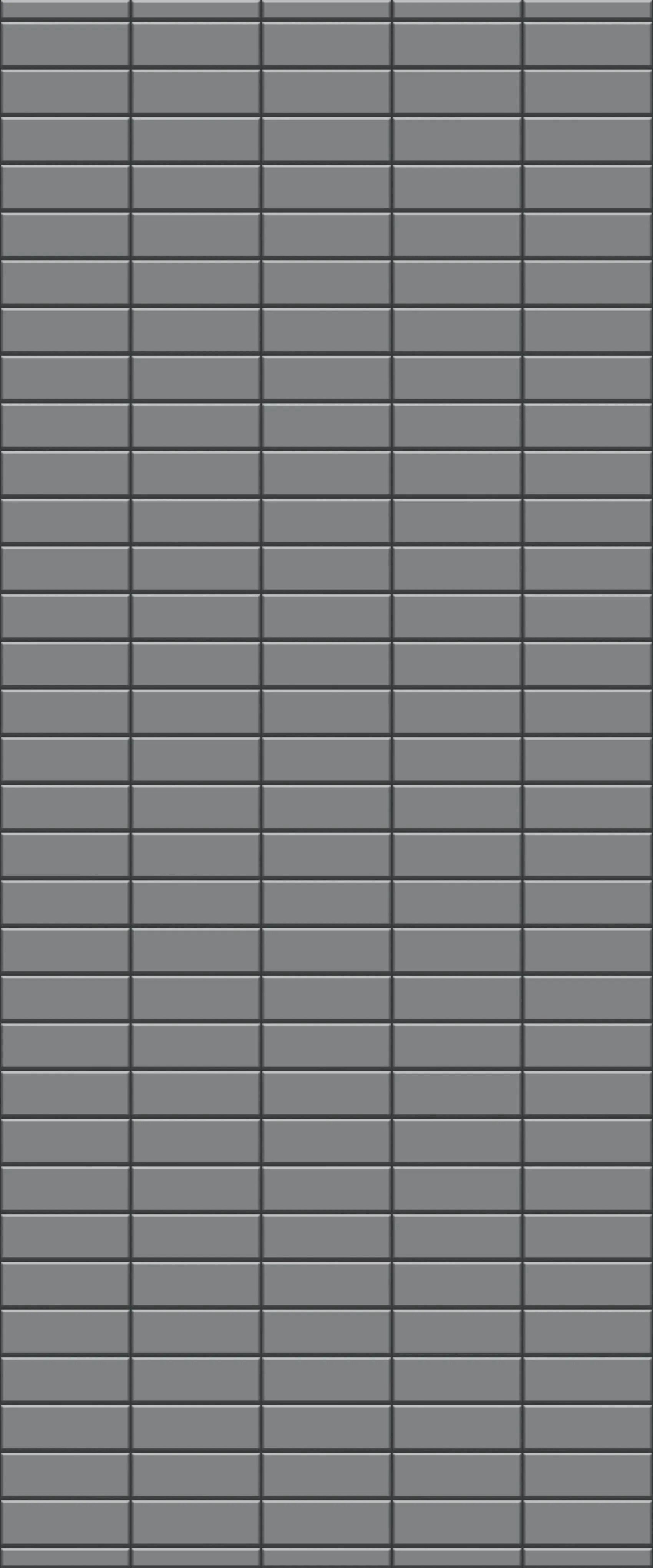 Grey Horizontal Block Acrylic Shower Wall Panel 2440mm x 1220mm (3mm Thick)